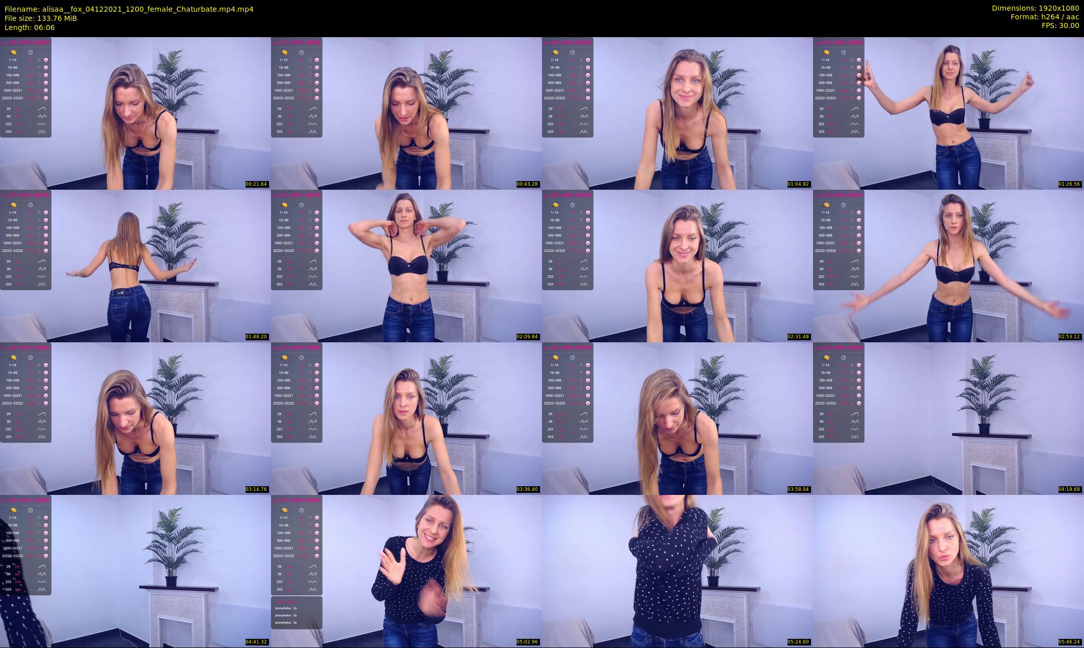 alisaa__fox — 7 minute Chaturbate female cam show recording, 1080p, Dec 4, 2021