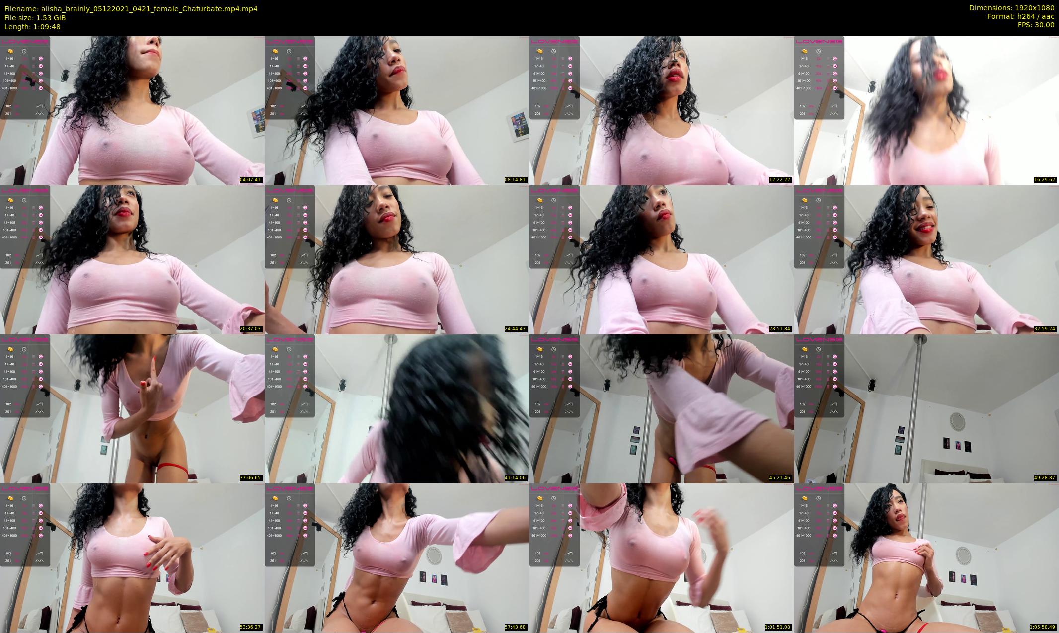 alisha_brainly — 70 minute Chaturbate female cam show recording, 1080p, Dec 5, 2021