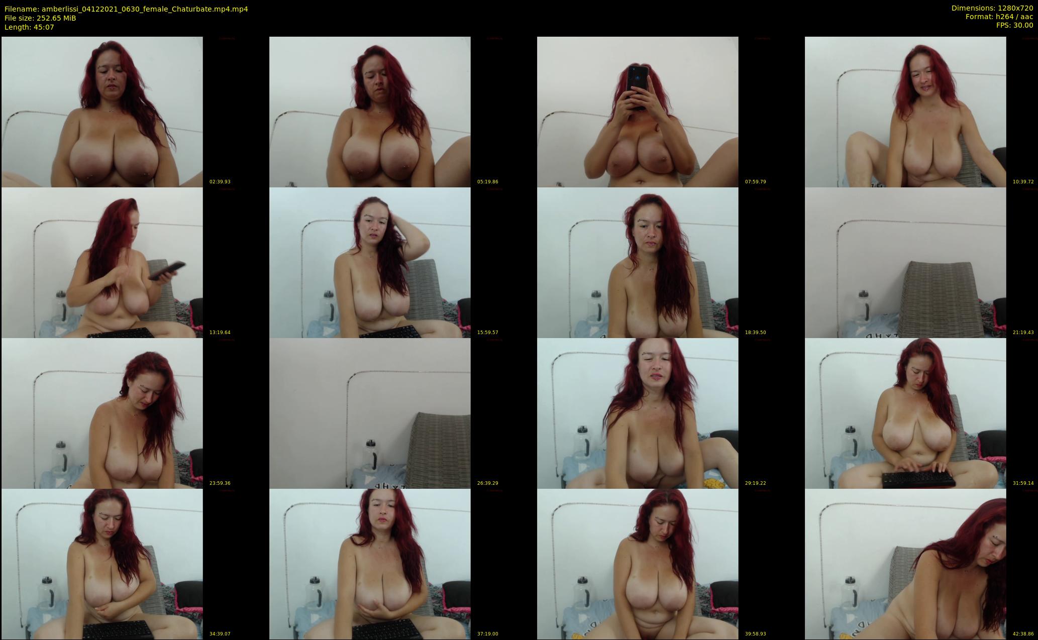amberlissi — 46 minute Chaturbate female cam show recording, 720p, Dec 4, 2021