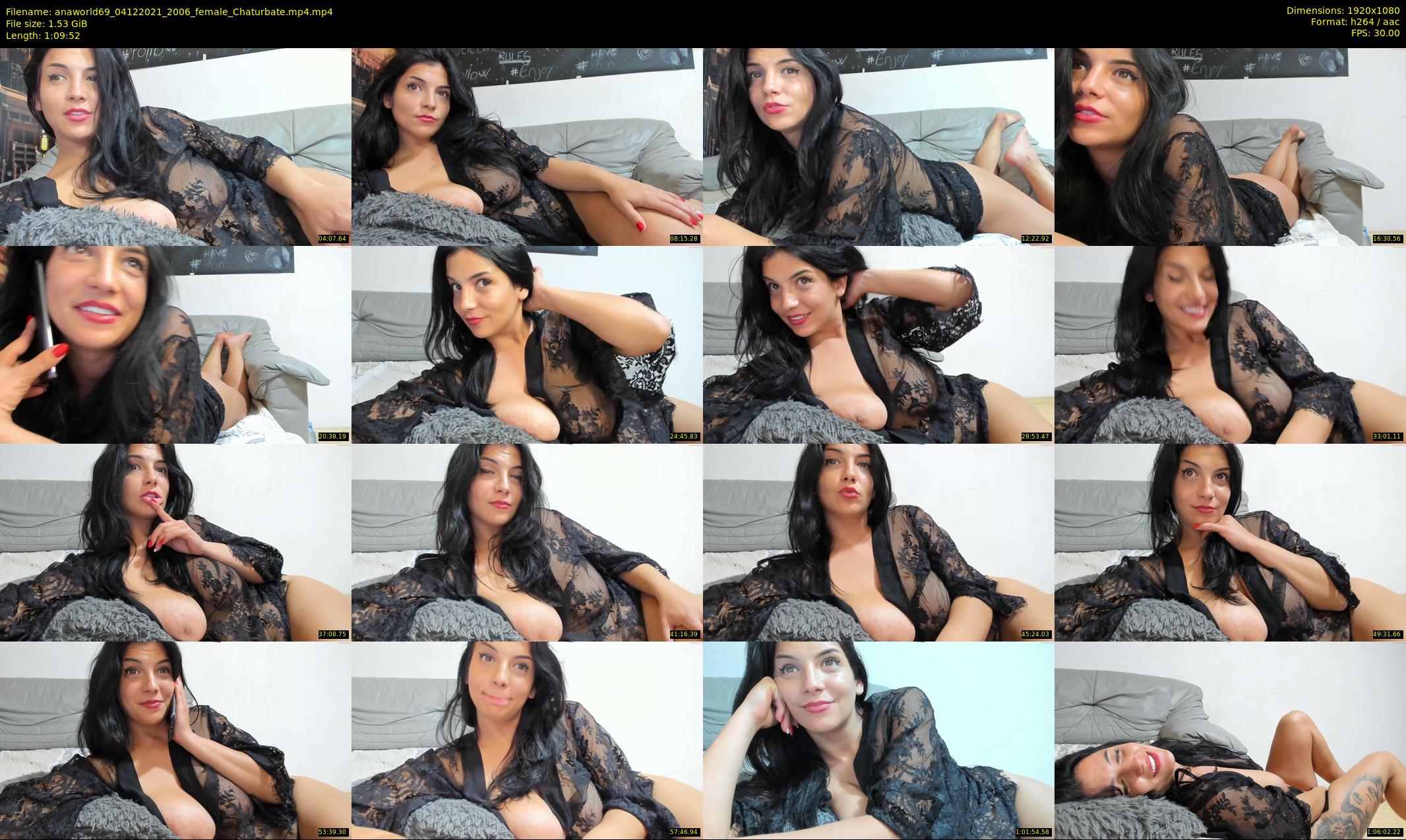 anaworld69 — 70 minute Chaturbate female cam show recording, 1080p, Dec 4, 2021
