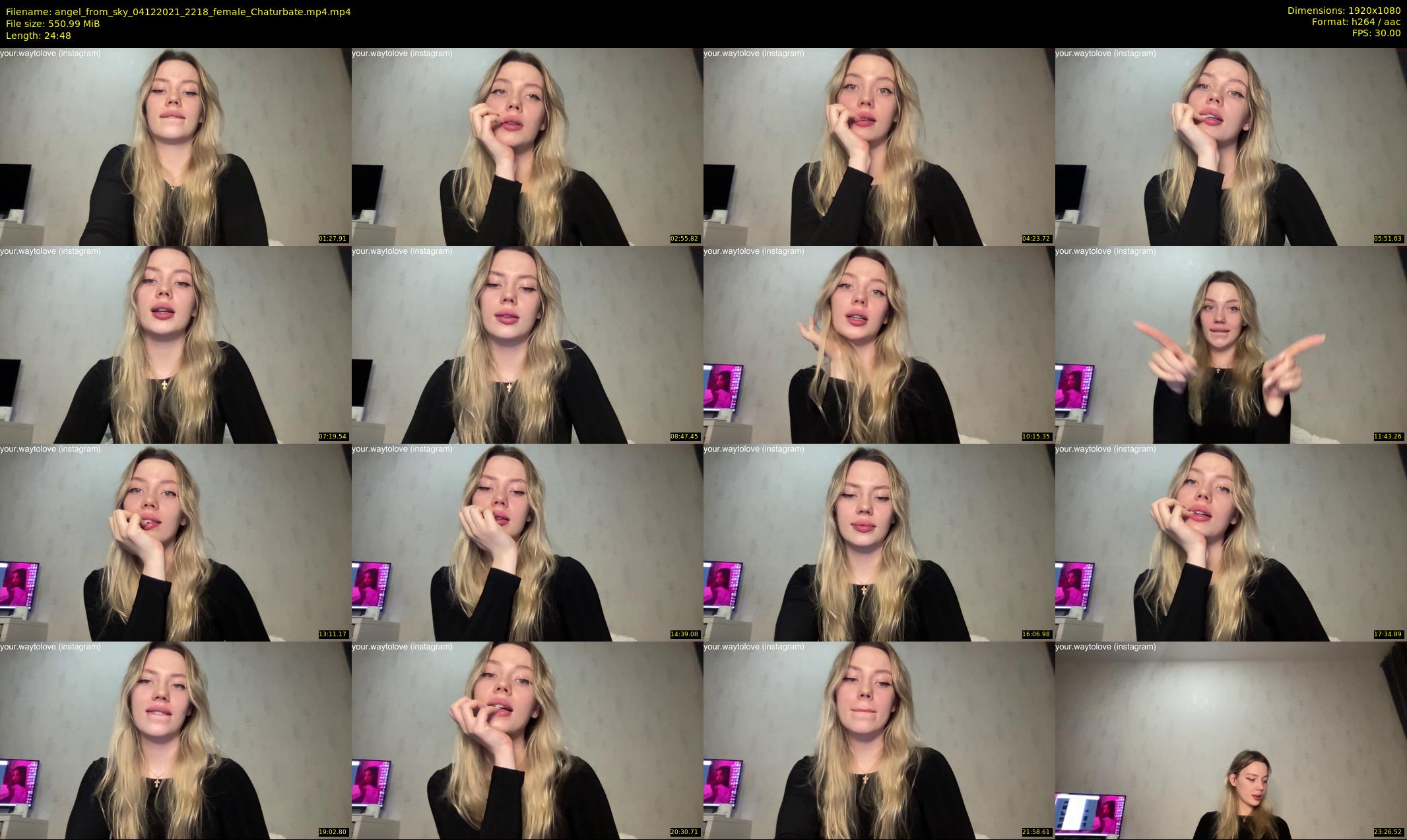 angel_from_sky — 25 minute Chaturbate female cam show recording, 1080p, Dec 4, 2021