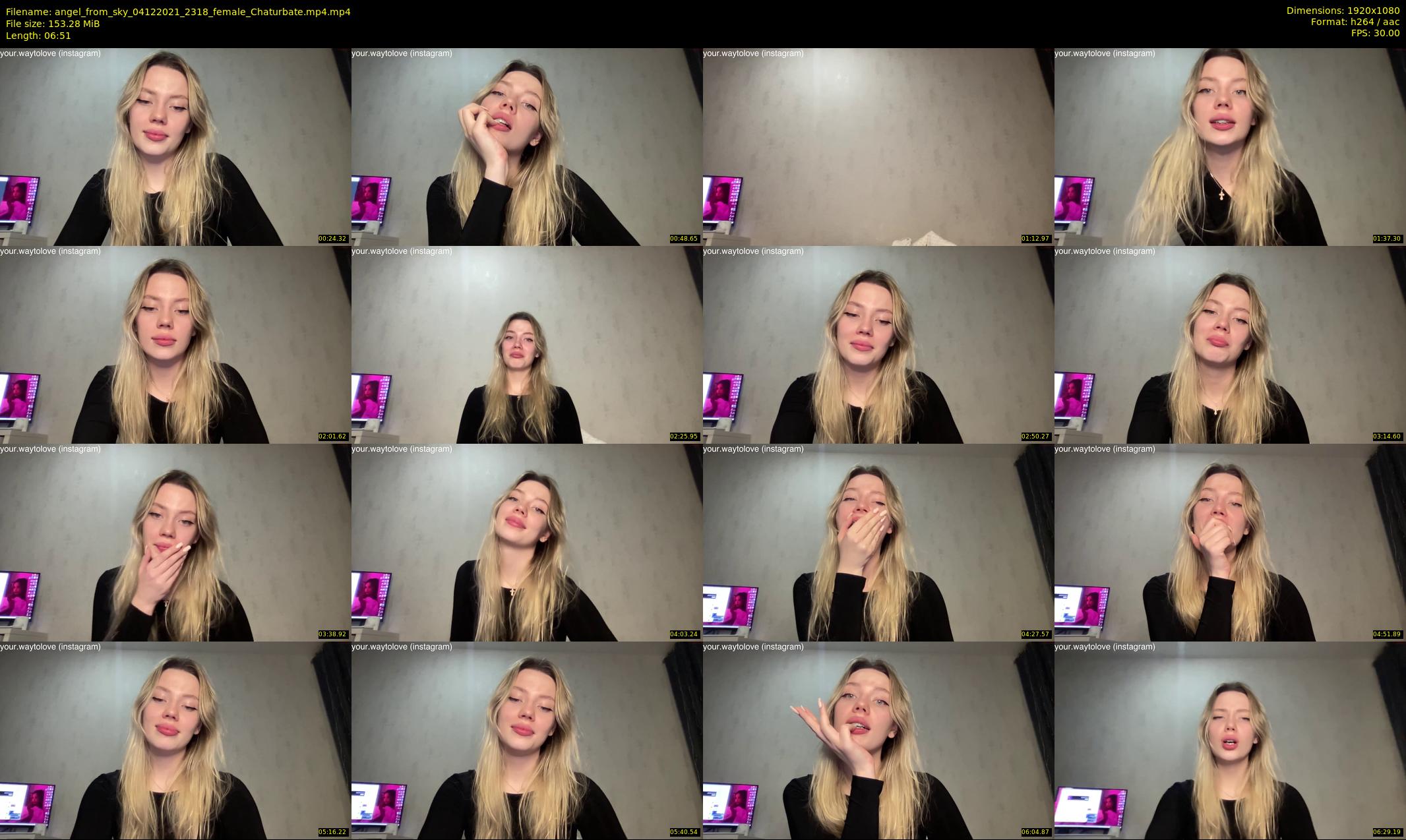 angel_from_sky — 7 minute Chaturbate female cam show recording, 1080p, Dec 4, 2021