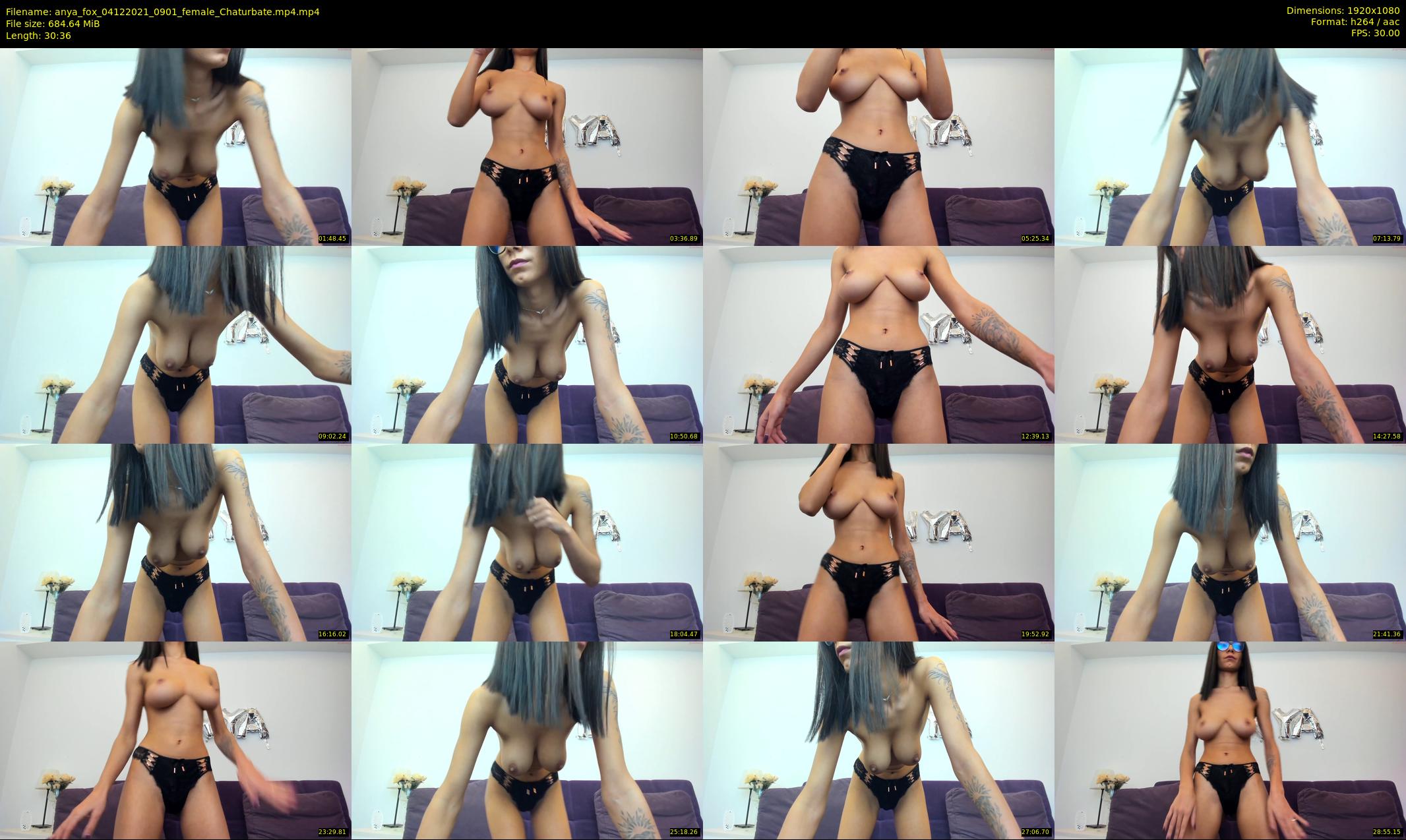 anya_fox — 31 minute Chaturbate female cam show recording, 1080p, Dec 4, 2021