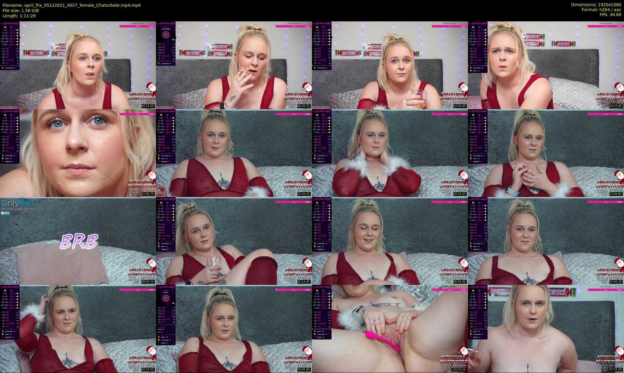 april_flix — 72 minute Chaturbate female cam show recording, 1080p, Dec 5, 2021