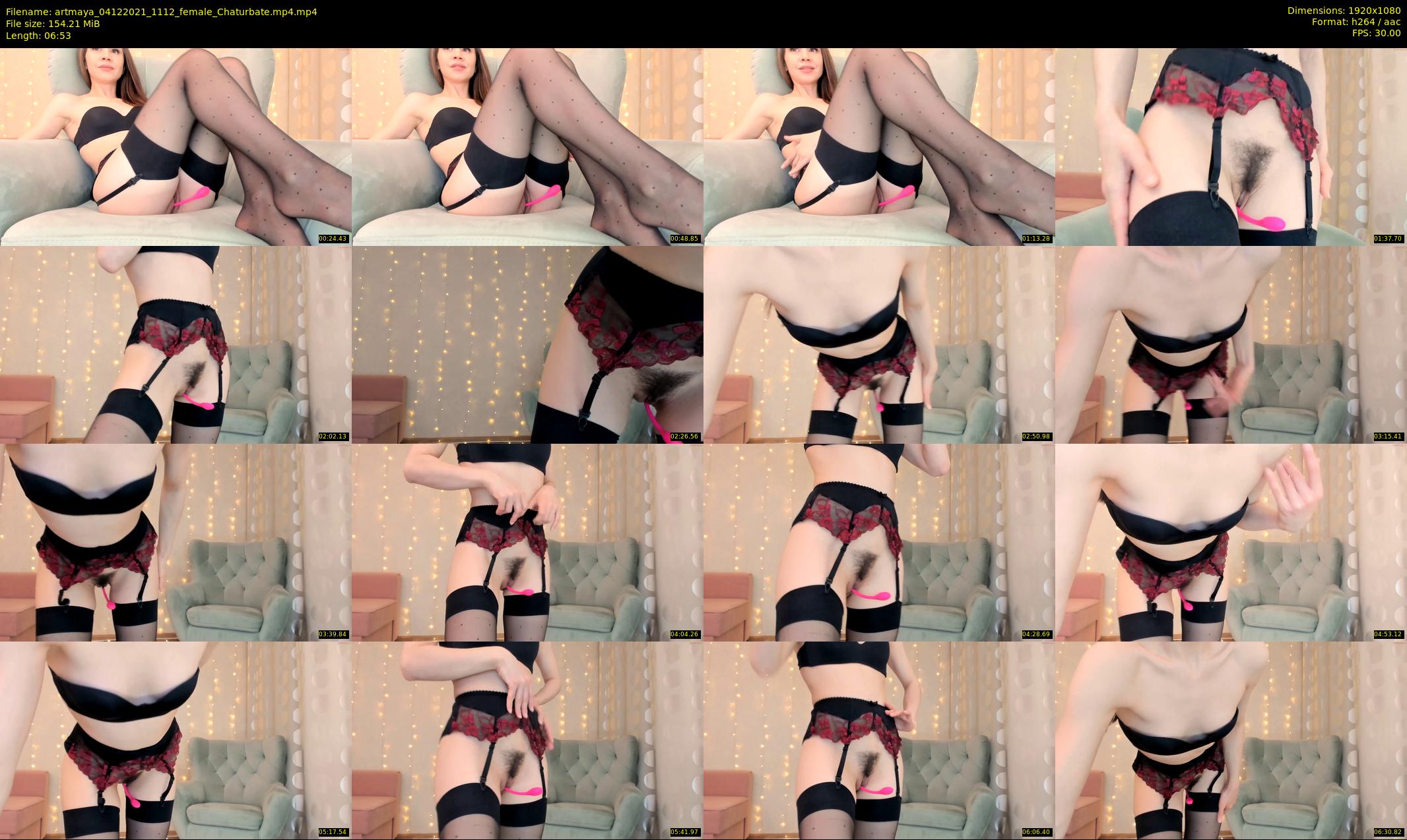 artmaya — 7 minute Chaturbate female cam show recording, 1080p, Dec 4, 2021