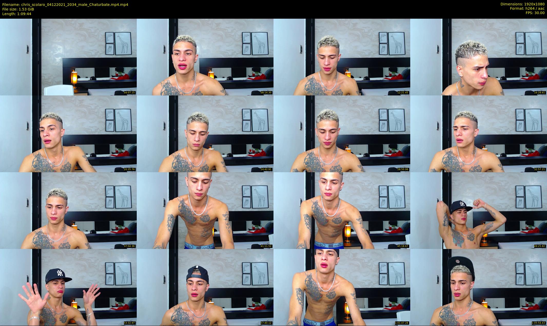 chris_scolaro — 70 minute Chaturbate male cam show recording, 1080p, Dec 4, 2021