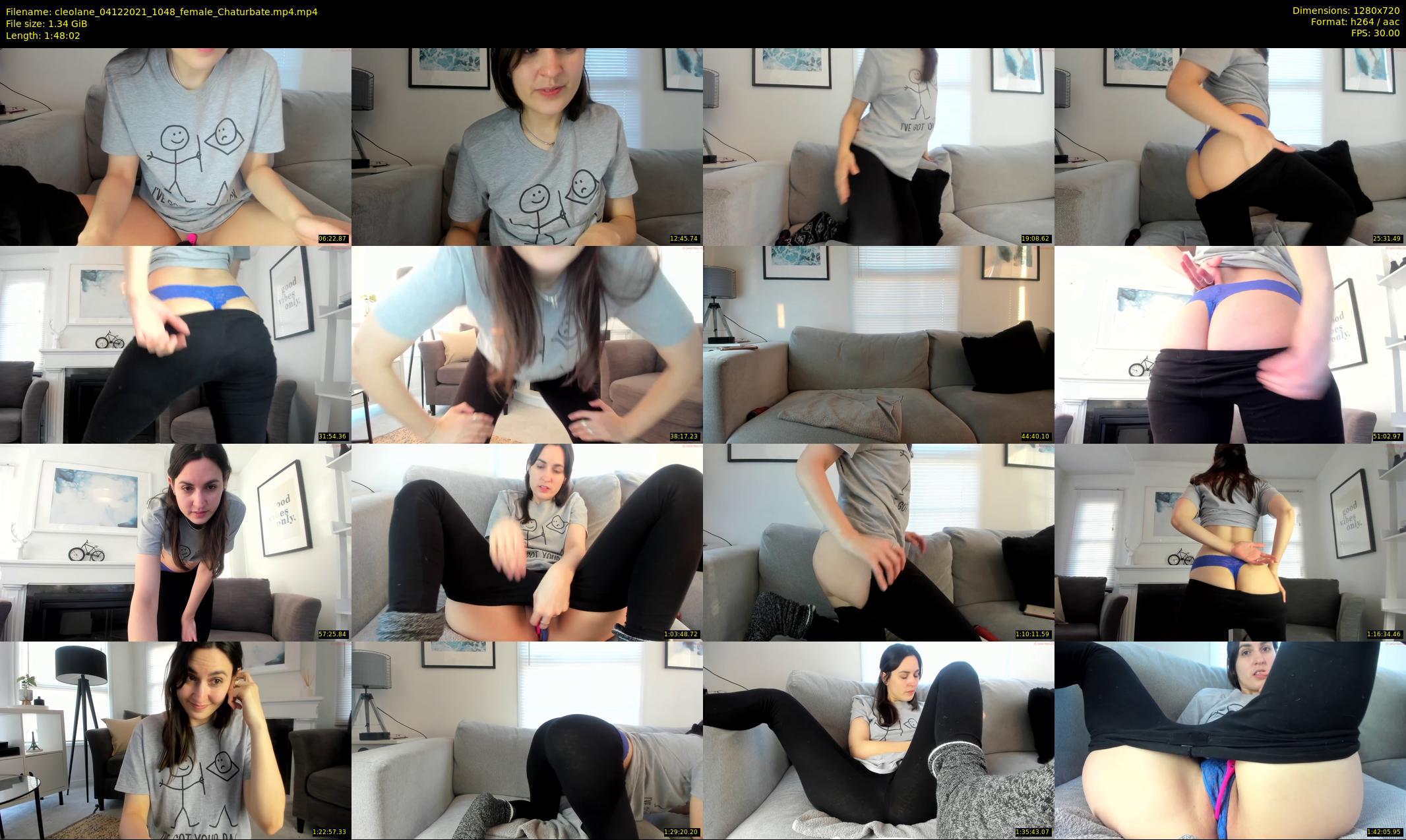 cleolane — 109 minute Chaturbate female cam show recording, 720p, Dec 4, 2021