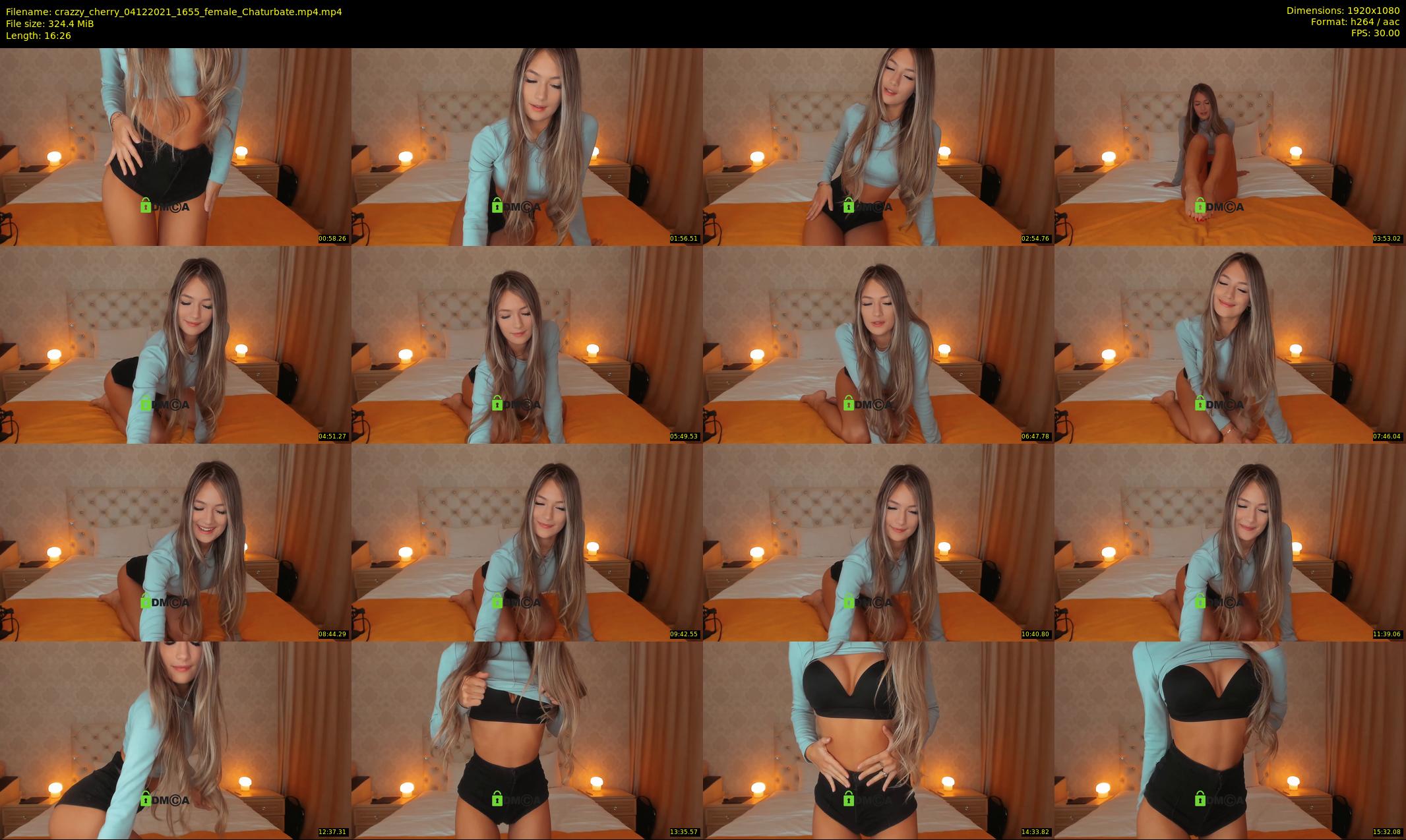 crazzy_cherry — 17 minute Chaturbate female cam show recording, 1080p, Dec 4, 2021