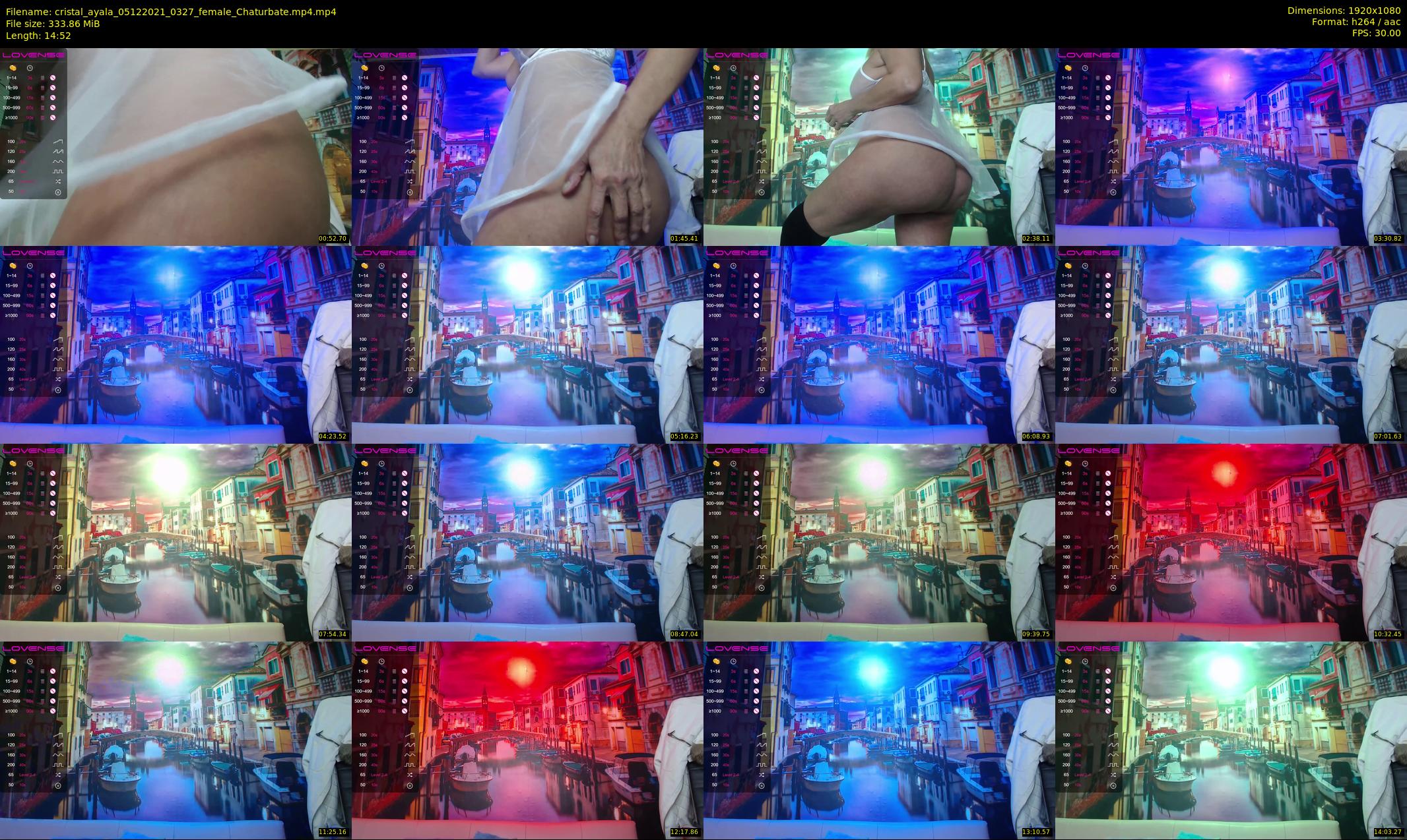 cristal_ayala — 15 minute Chaturbate female cam show recording, 1080p, Dec 5, 2021