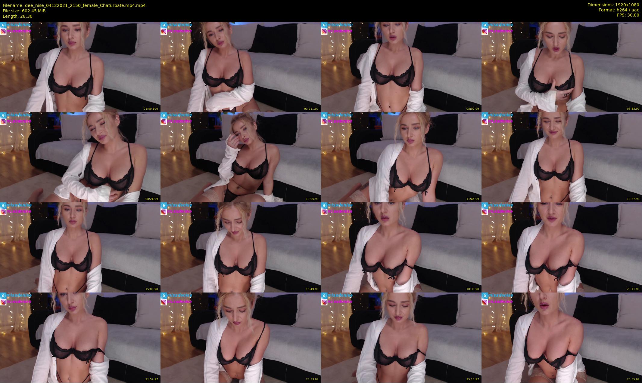 dee_nise — 29 minute Chaturbate female cam show recording, 1080p, Dec 4, 2021