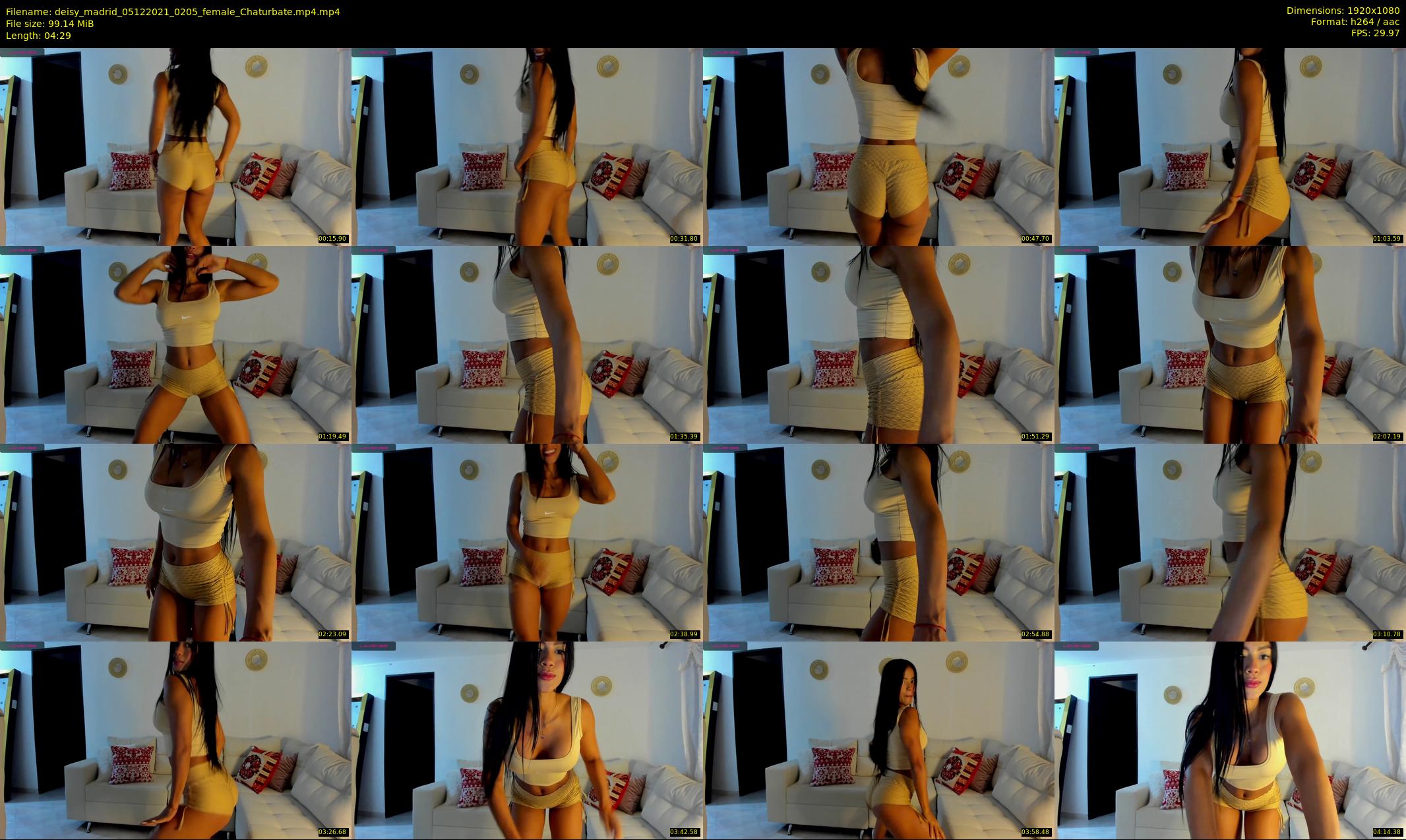 deisy_madrid — 5 minute Chaturbate female cam show recording, 1080p, Dec 5, 2021