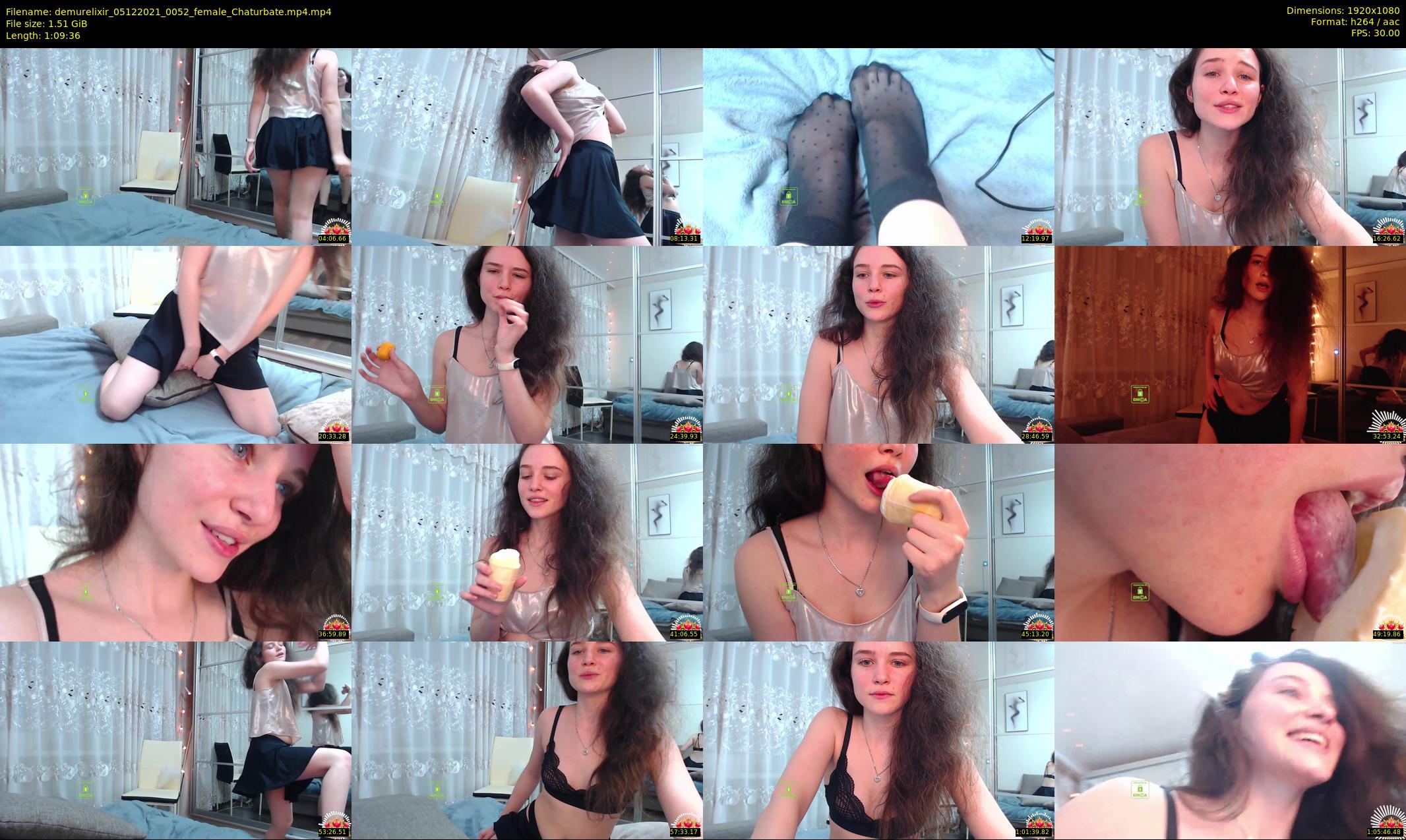 demurelixir — 70 minute Chaturbate female cam show recording, 1080p, Dec 5, 2021