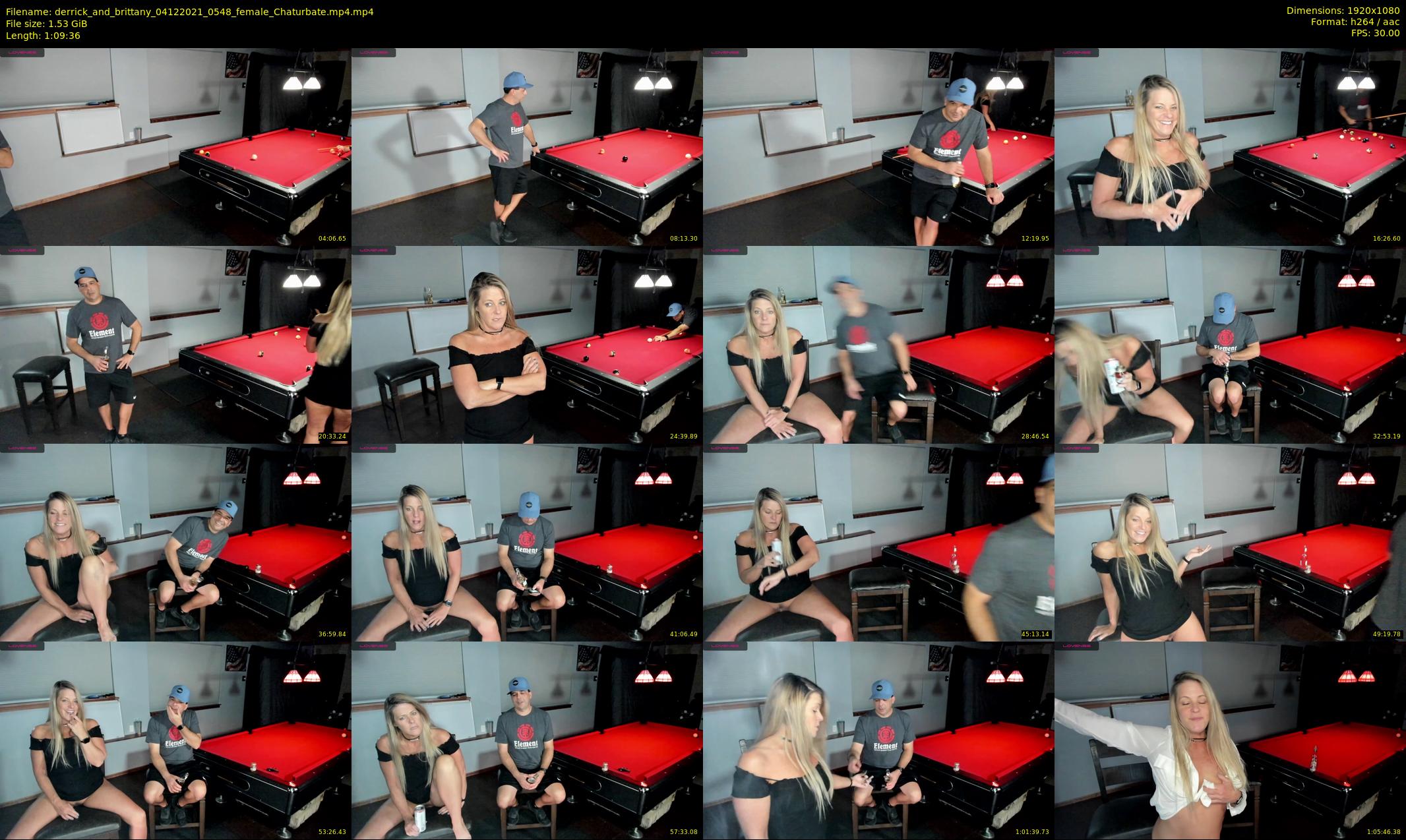 derrick_and_brittany — 70 minute Chaturbate couple cam show recording, 1080p, Dec 4, 2021