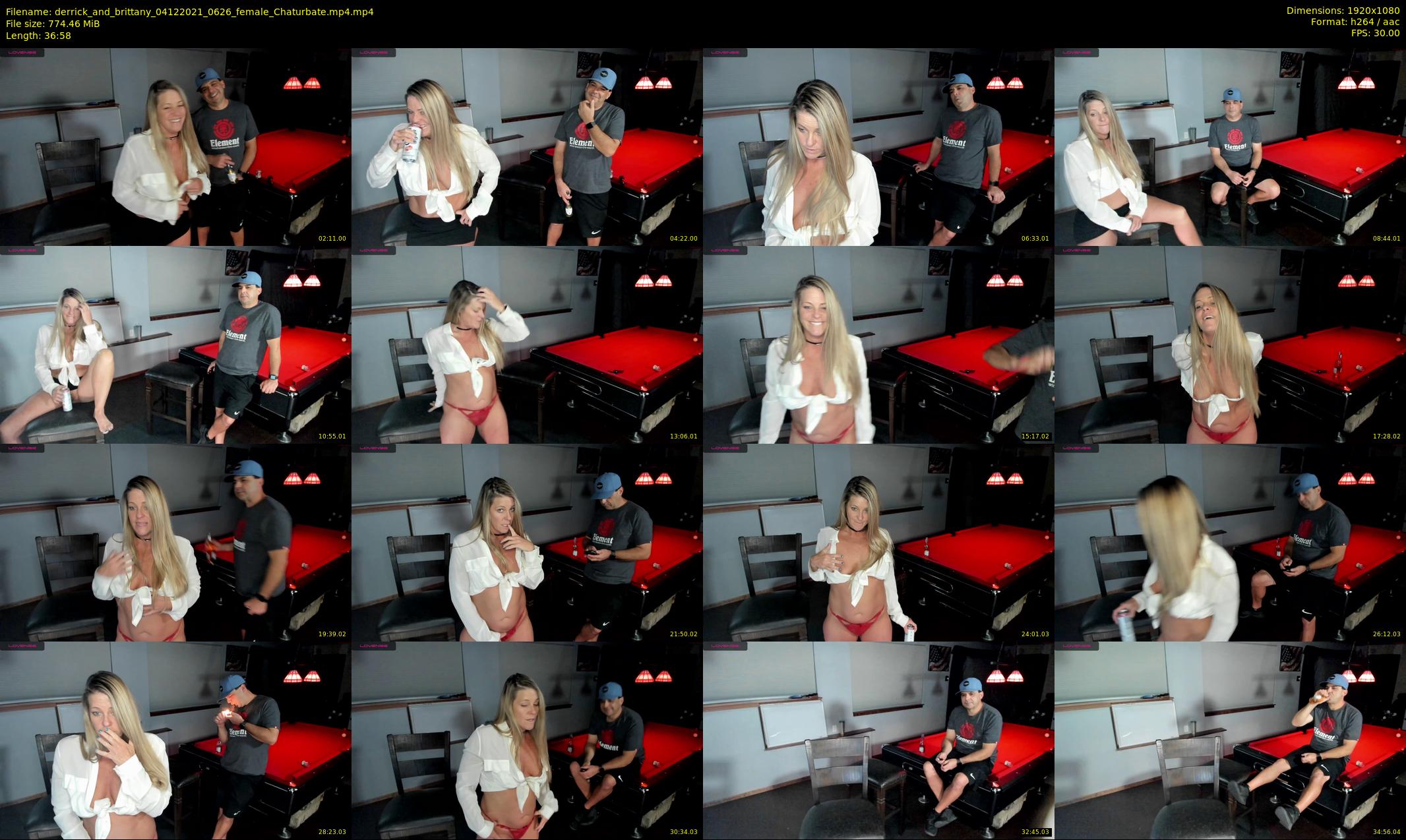 derrick_and_brittany — 37 minute Chaturbate couple cam show recording, 1080p, Dec 4, 2021