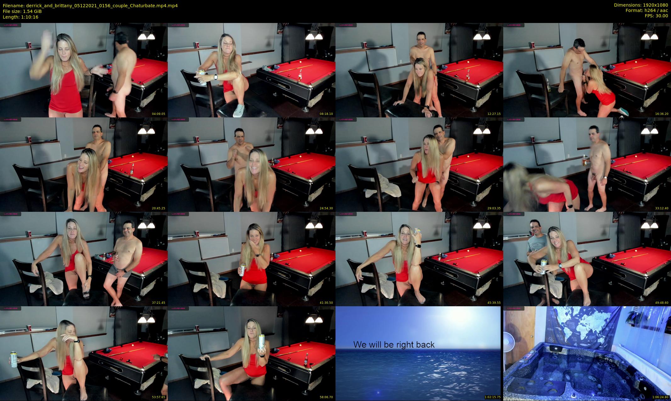 derrick_and_brittany — 71 minute Chaturbate couple cam show recording, 1080p, Dec 5, 2021