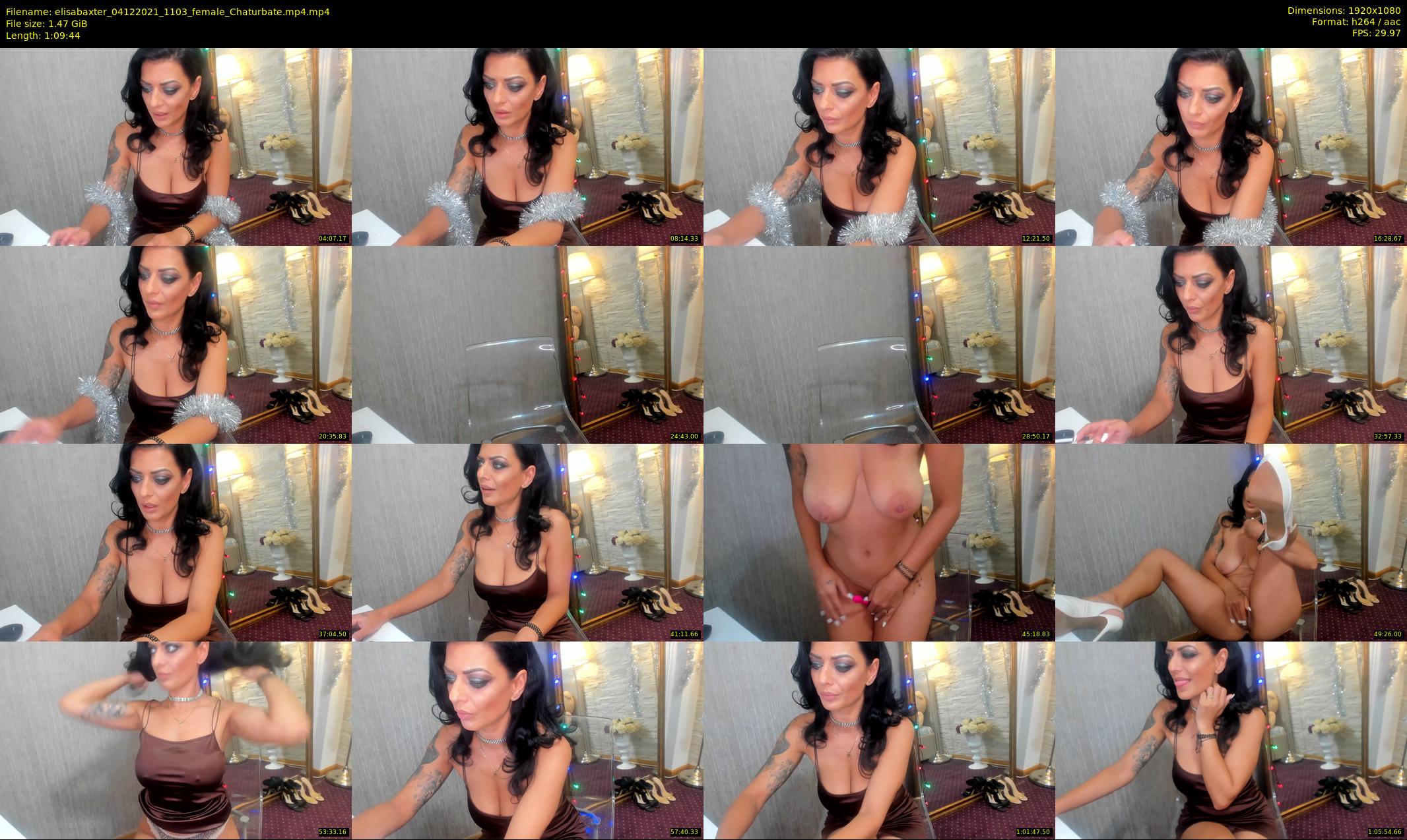 elisabaxter — 70 minute Chaturbate female cam show recording, 1080p, Dec 4, 2021