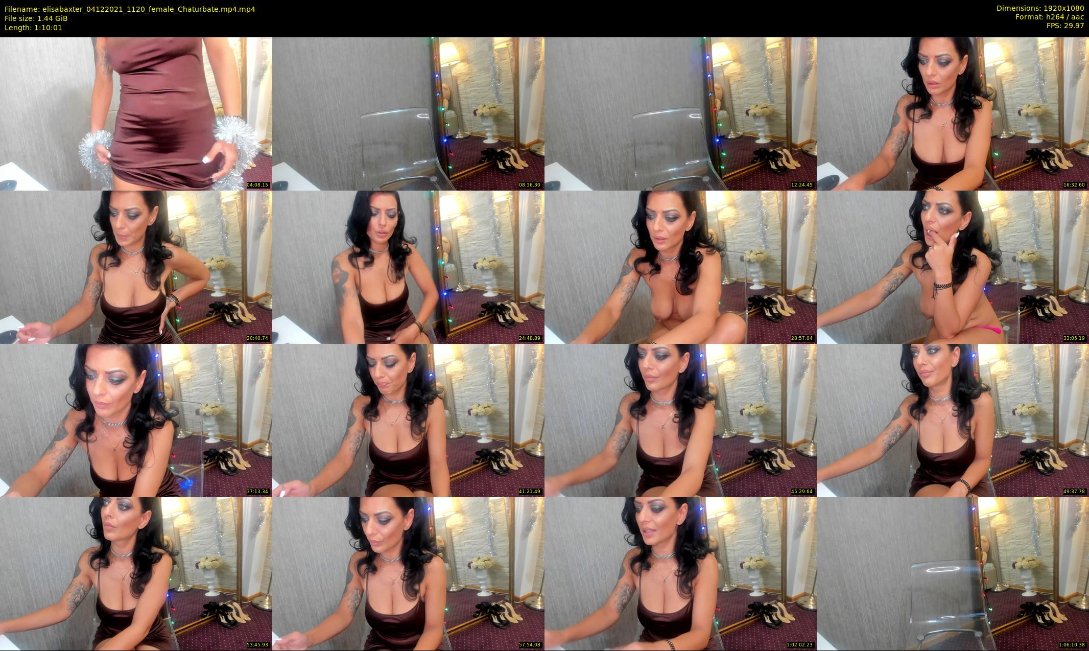 elisabaxter — 71 minute Chaturbate female cam show recording, 1080p, Dec 4, 2021