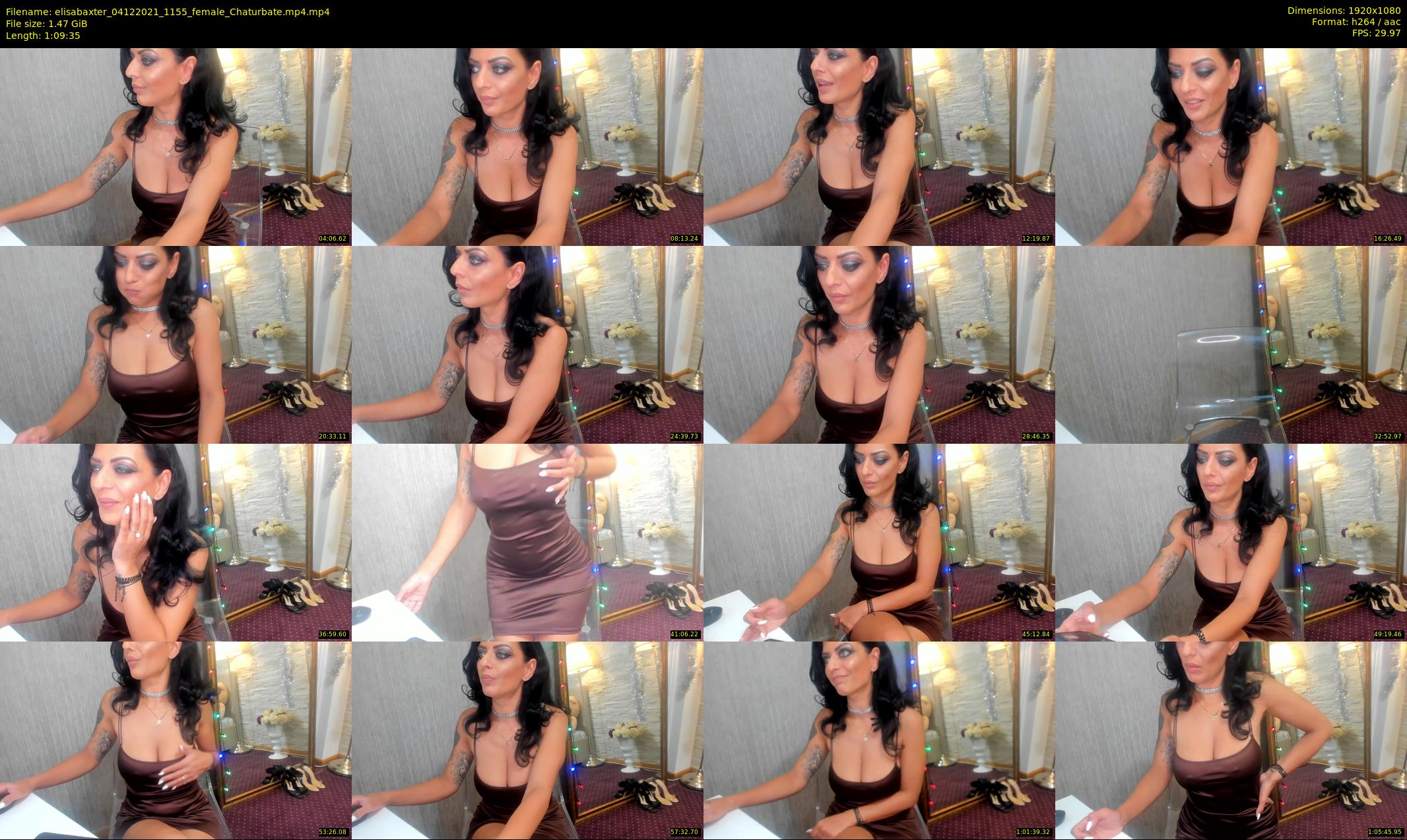 elisabaxter — 70 minute Chaturbate female cam show recording, 1080p, Dec 4, 2021
