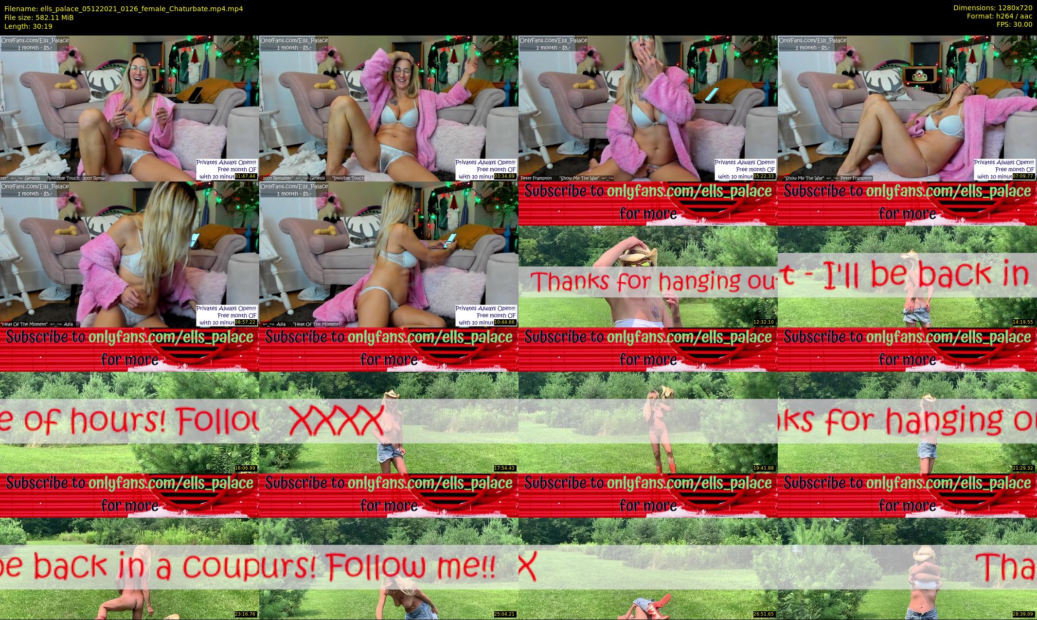 ells_palace — 31 minute Chaturbate female cam show recording, 720p, Dec 5, 2021