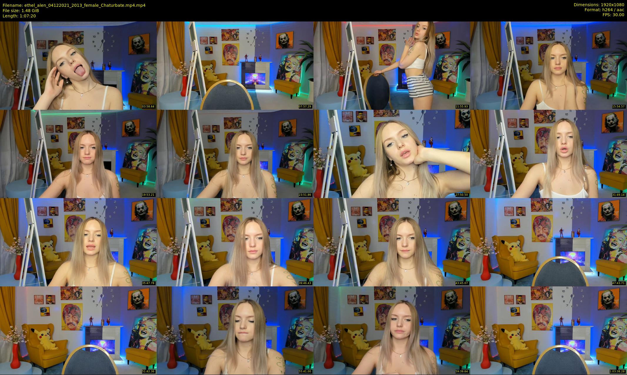 ethel_alen — 68 minute Chaturbate female cam show recording, 1080p, Dec 4, 2021