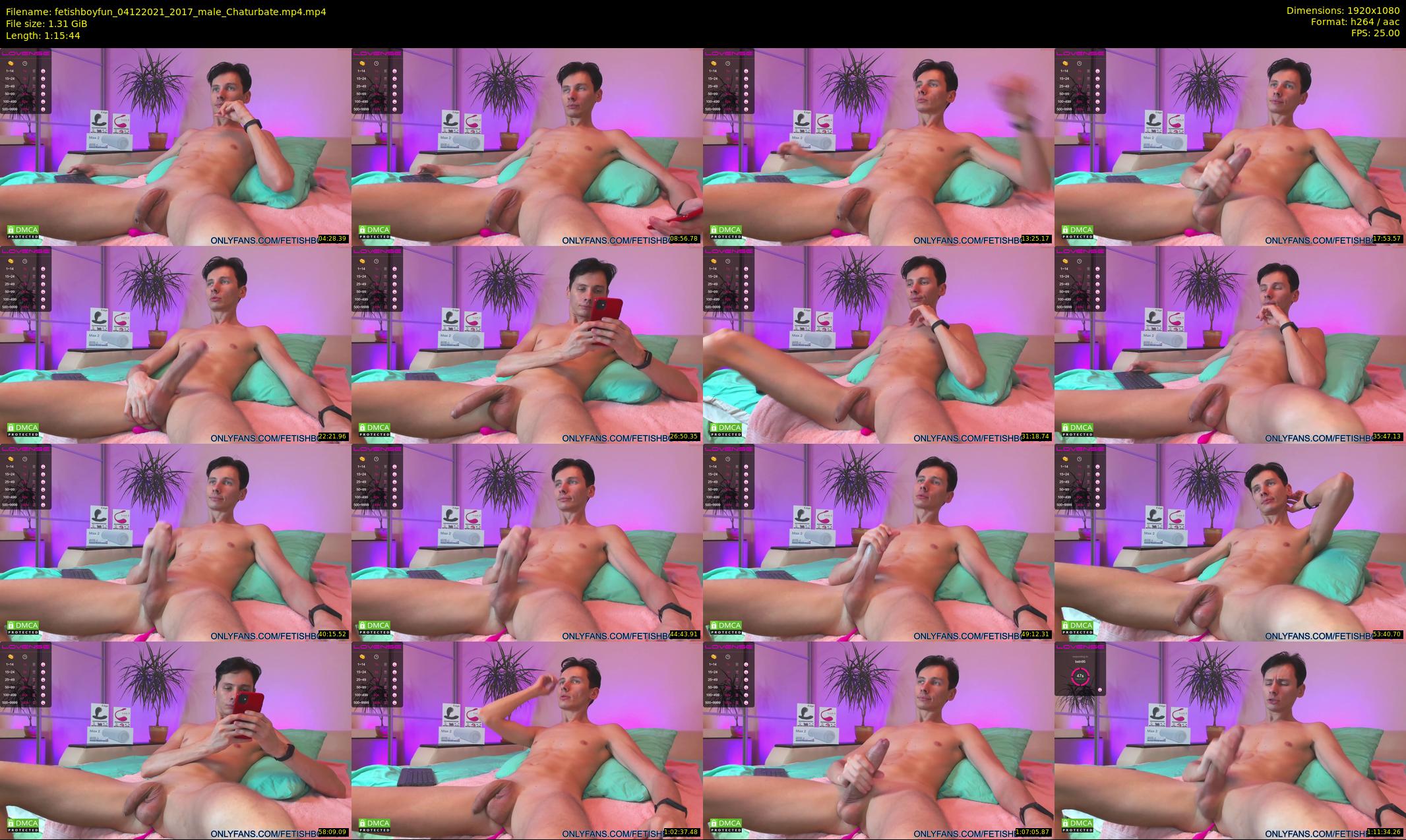 fetishboyfun — 76 minute Chaturbate male cam show recording, 1080p, Dec 4, 2021
