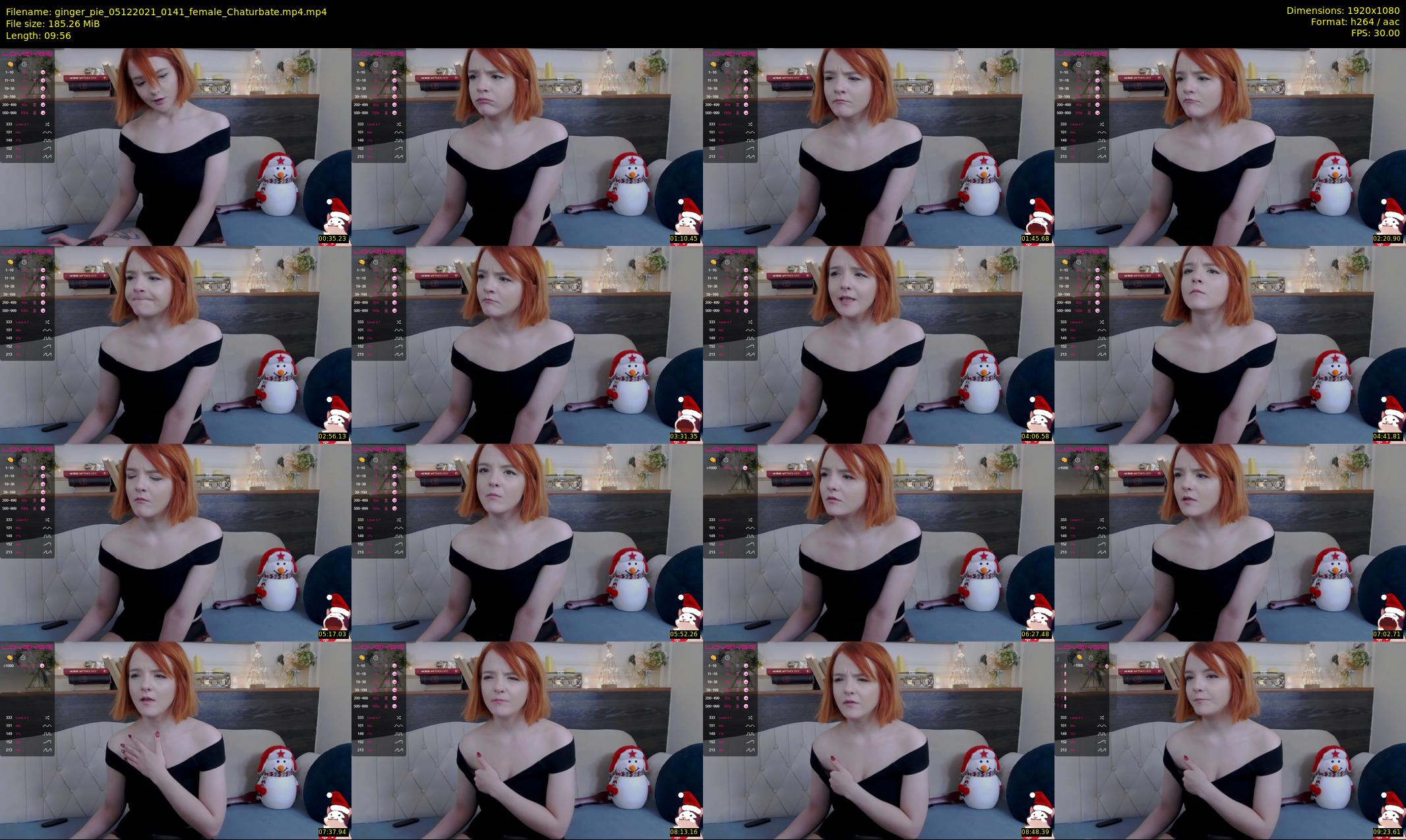 ginger_pie — 10 minute Chaturbate female cam show recording, 1080p, Dec 5, 2021