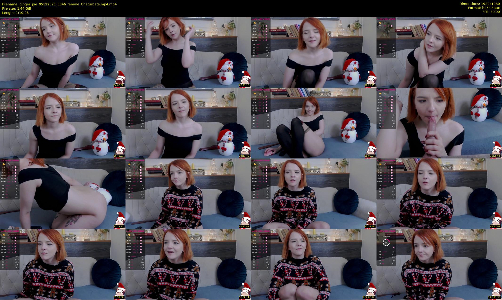 ginger_pie — 71 minute Chaturbate female cam show recording, 1080p, Dec 5, 2021