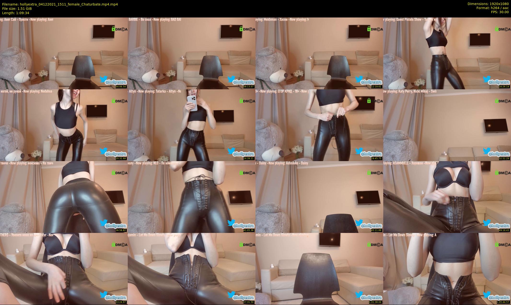 hollyextra — 70 minute Chaturbate female cam show recording, 1080p, Dec 4, 2021