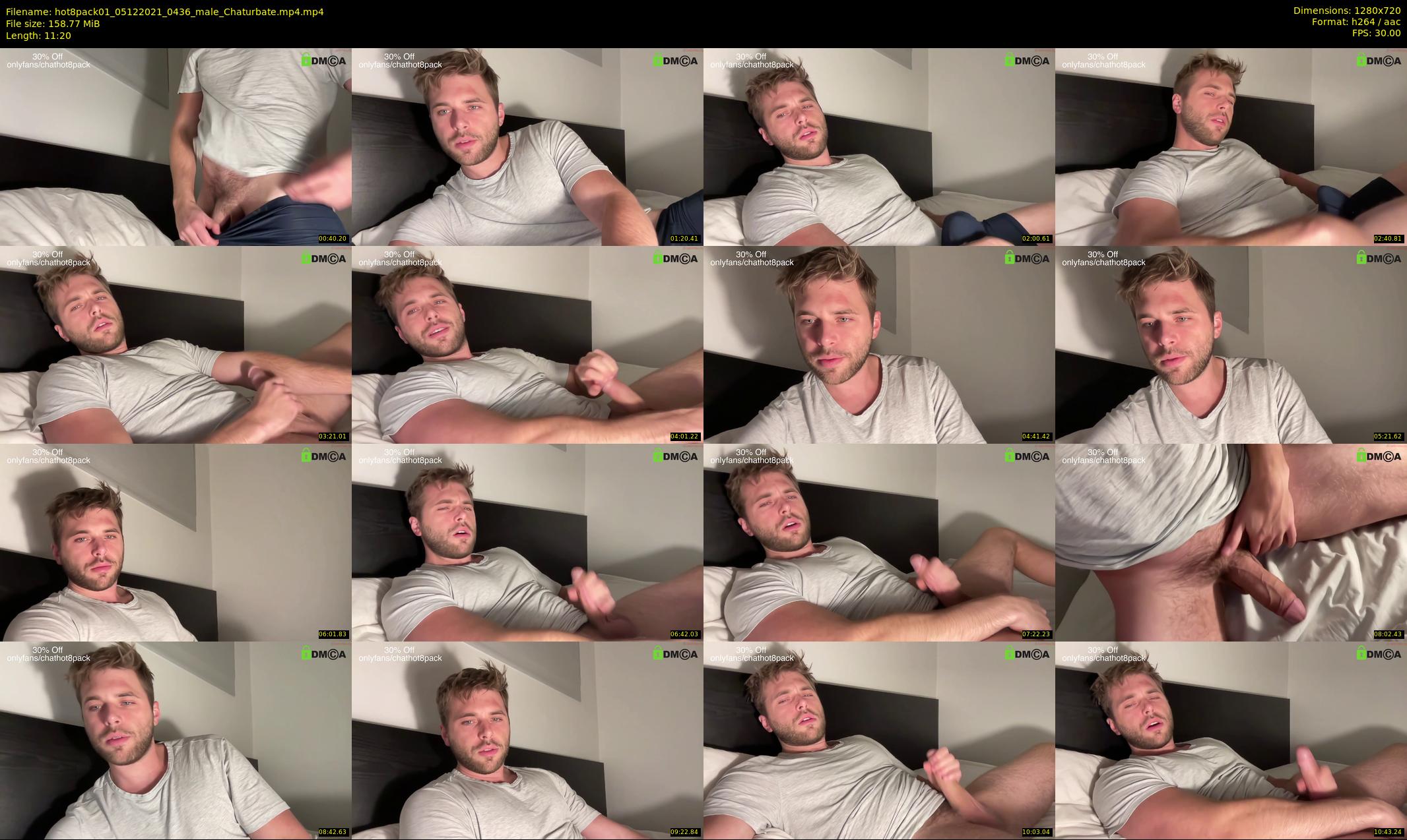 hot8pack01 — 12 minute Chaturbate male cam show recording, 720p, Dec 5, 2021