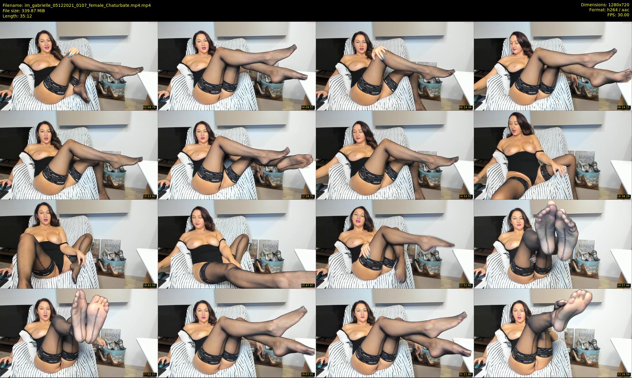 im_gabrielle — 36 minute Chaturbate female cam show recording, 720p, Dec 5, 2021