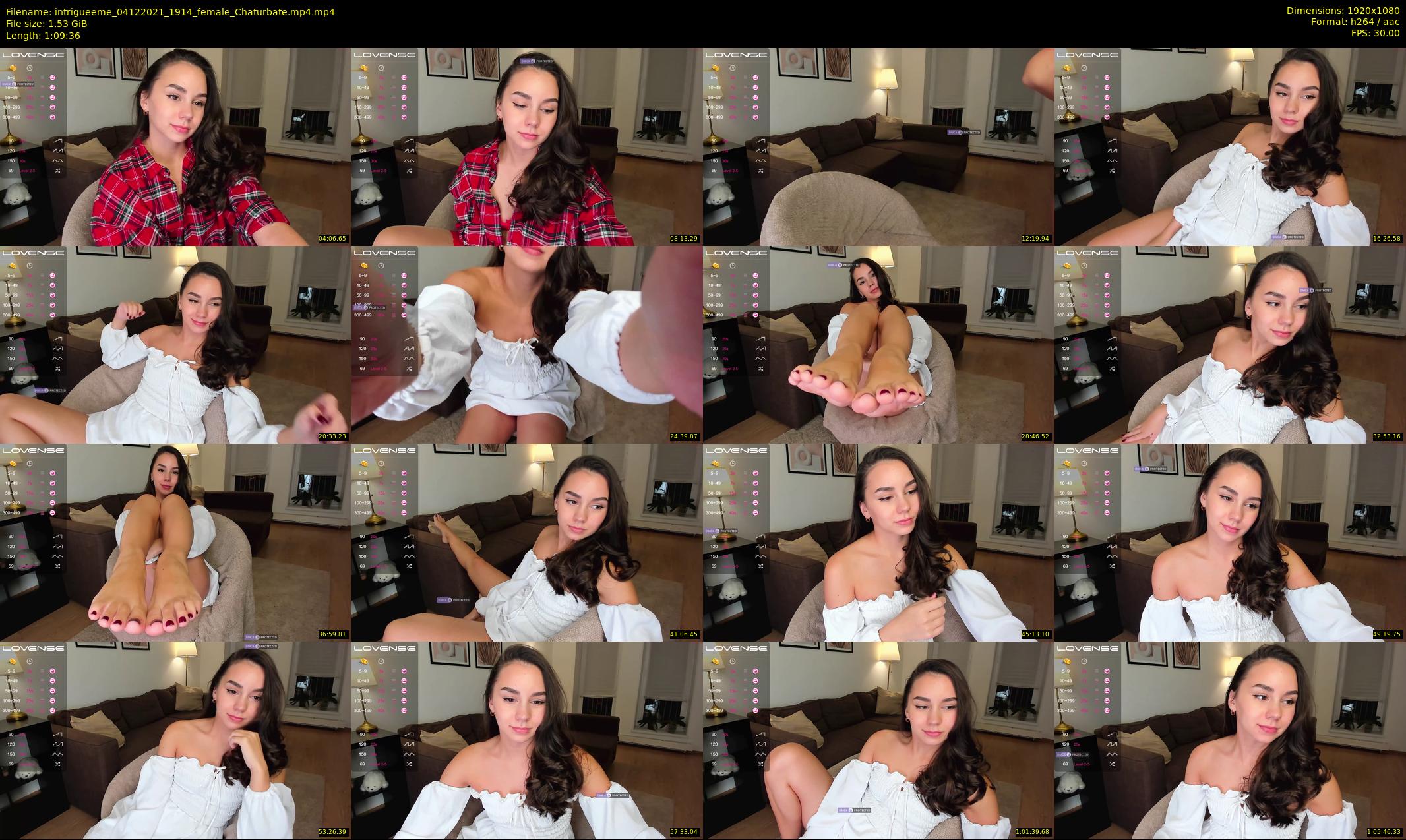 intrigueeme — 70 minute Chaturbate female cam show recording, 1080p, Dec 4, 2021