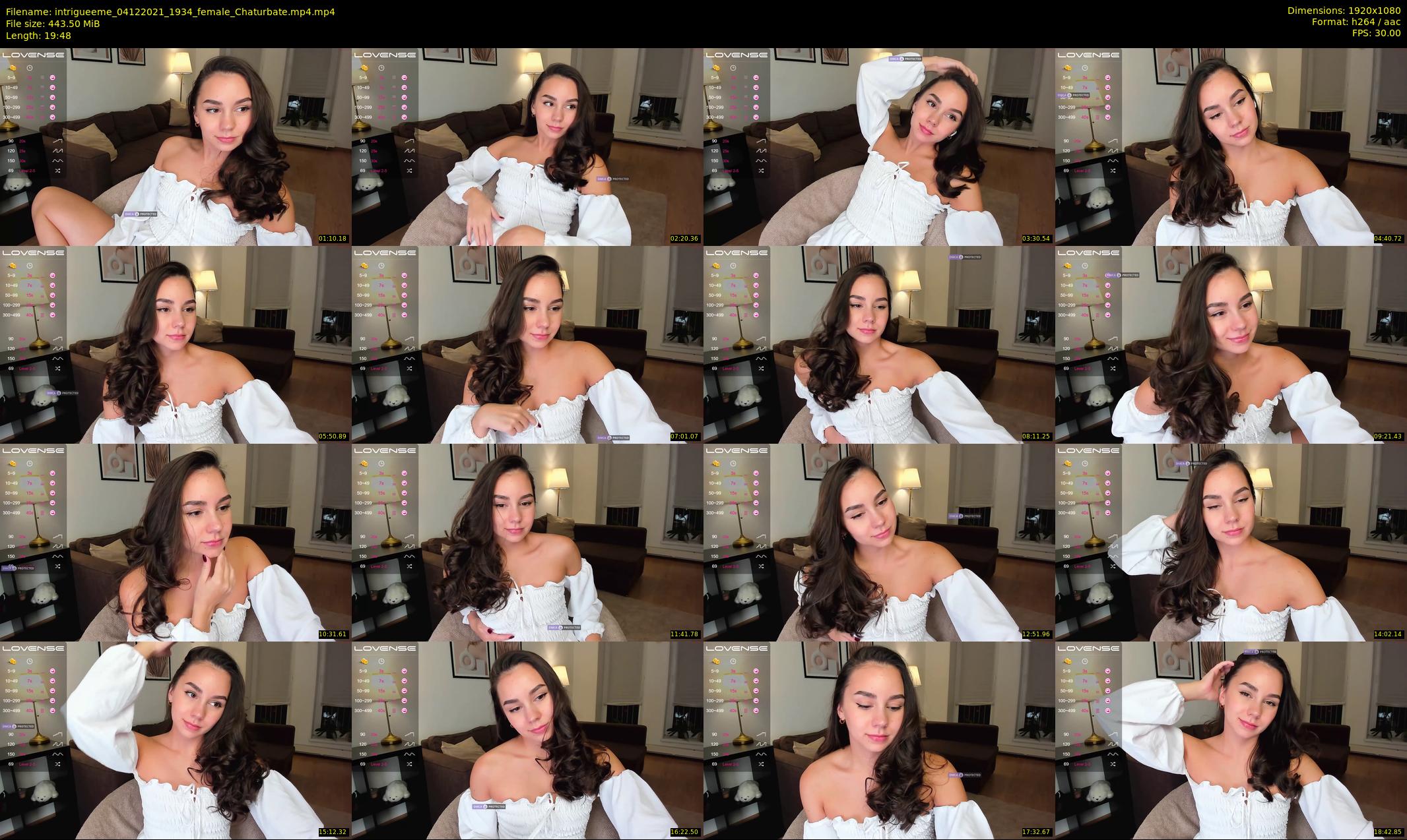 intrigueeme — 20 minute Chaturbate female cam show recording, 1080p, Dec 4, 2021