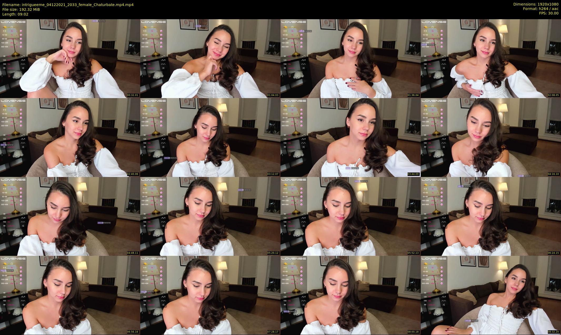 intrigueeme — 10 minute Chaturbate female cam show recording, 1080p, Dec 4, 2021