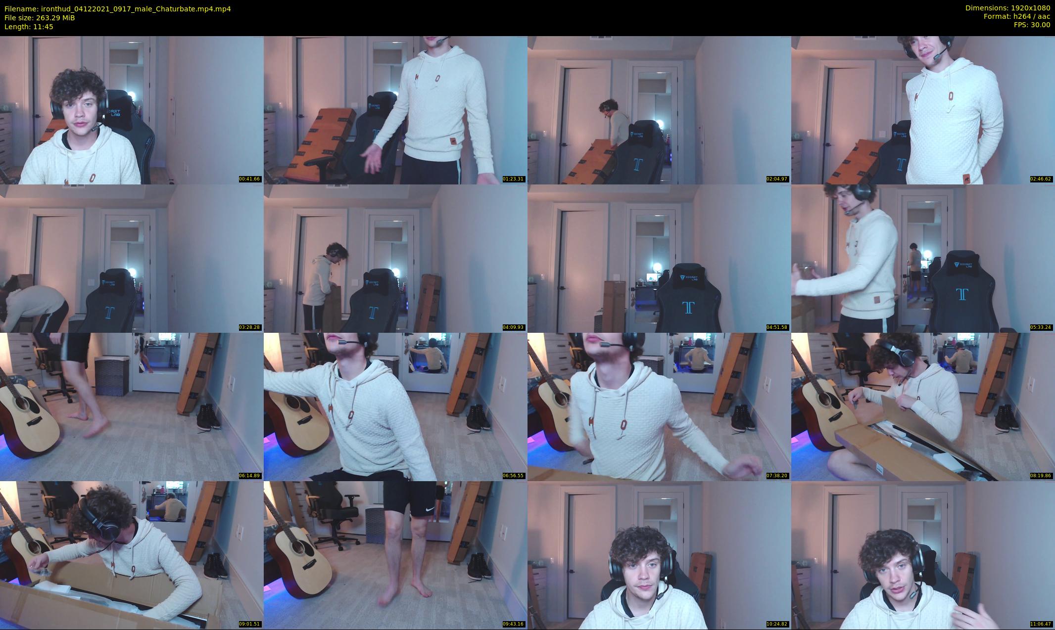 ironthud — 12 minute Chaturbate male cam show recording, 1080p, Dec 4, 2021