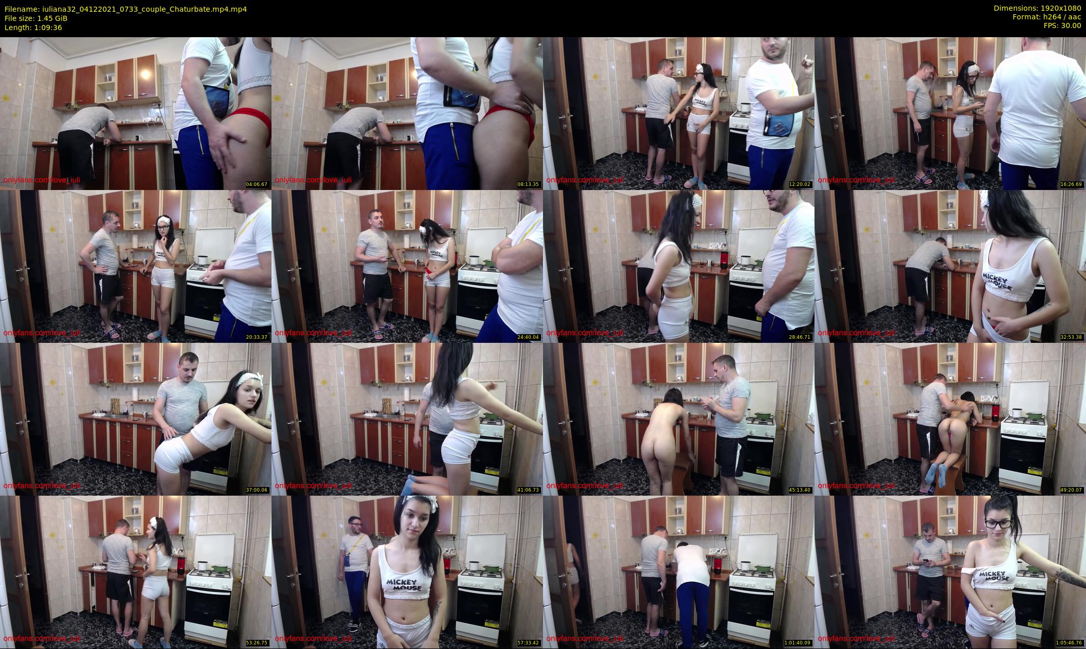iuliana32 — 70 minute Chaturbate couple cam show recording, 1080p, Dec 4, 2021