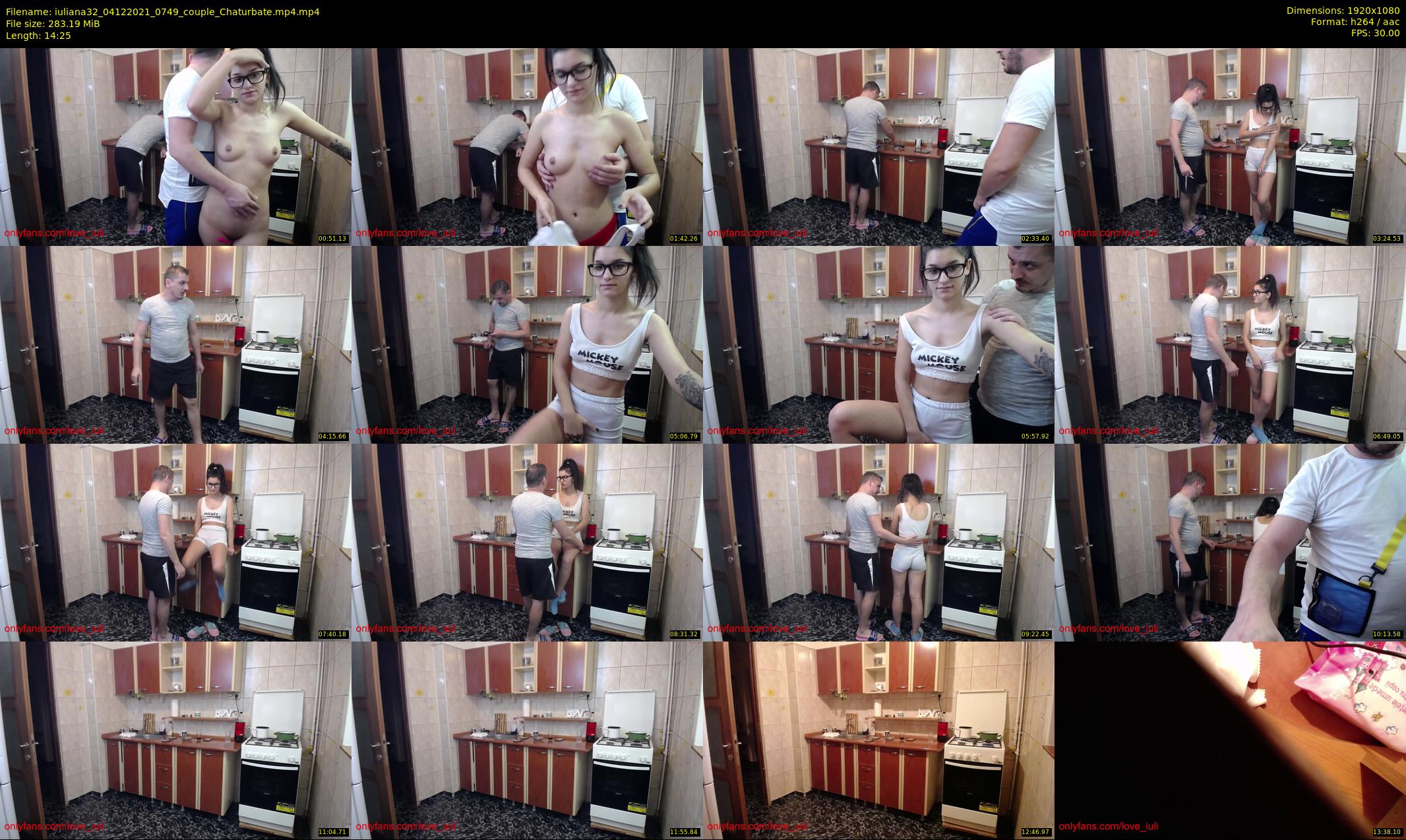 iuliana32 — 15 minute Chaturbate couple cam show recording, 1080p, Dec 4, 2021