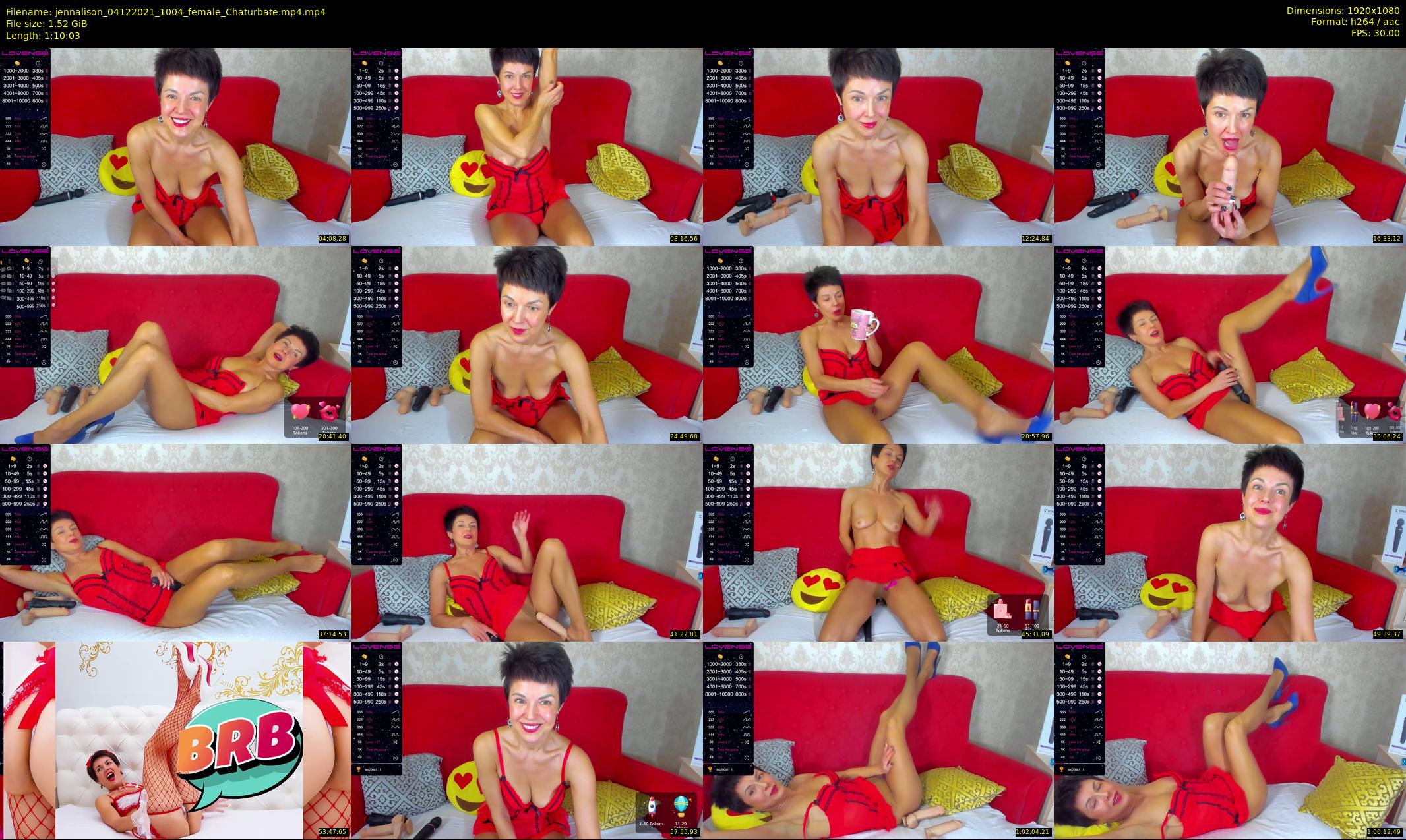 jennalison — 71 minute Chaturbate female cam show recording, 1080p, Dec 4, 2021