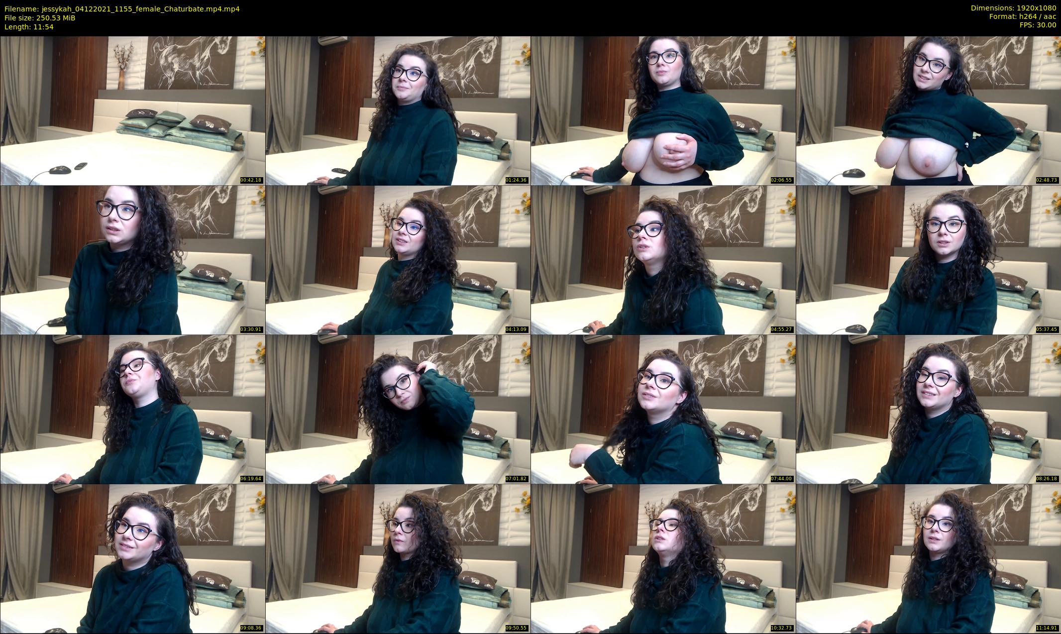 jessykah — 12 minute Chaturbate female cam show recording, 1080p, Dec 4, 2021