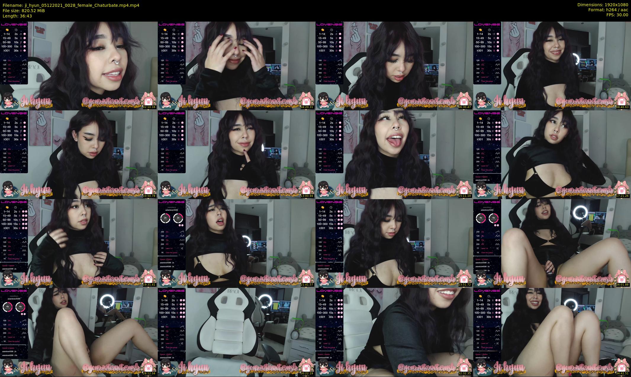ji_hyun — 37 minute Chaturbate female cam show recording, 1080p, Dec 5, 2021