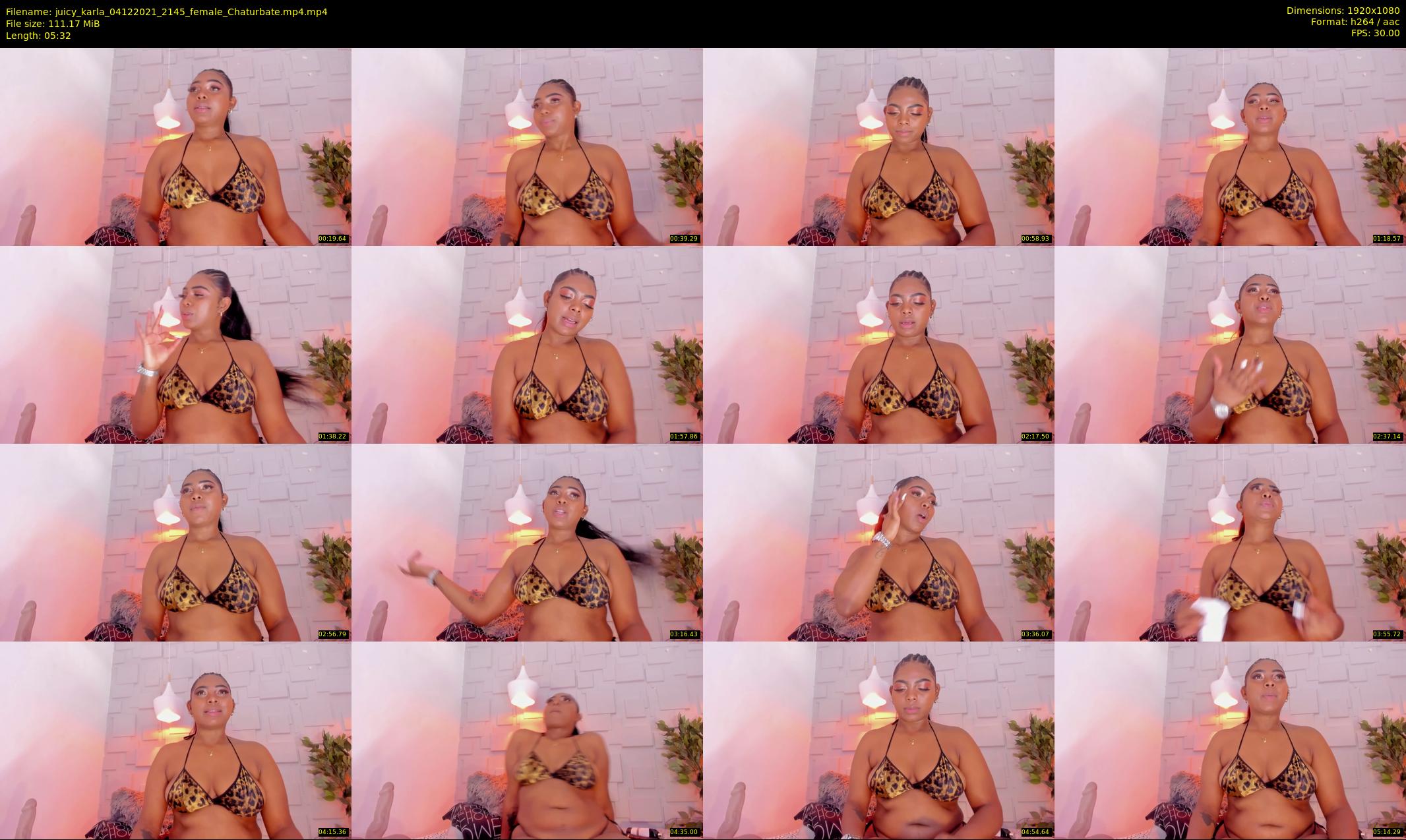 juicy_karla — 6 minute Chaturbate female cam show recording, 1080p, Dec 4, 2021