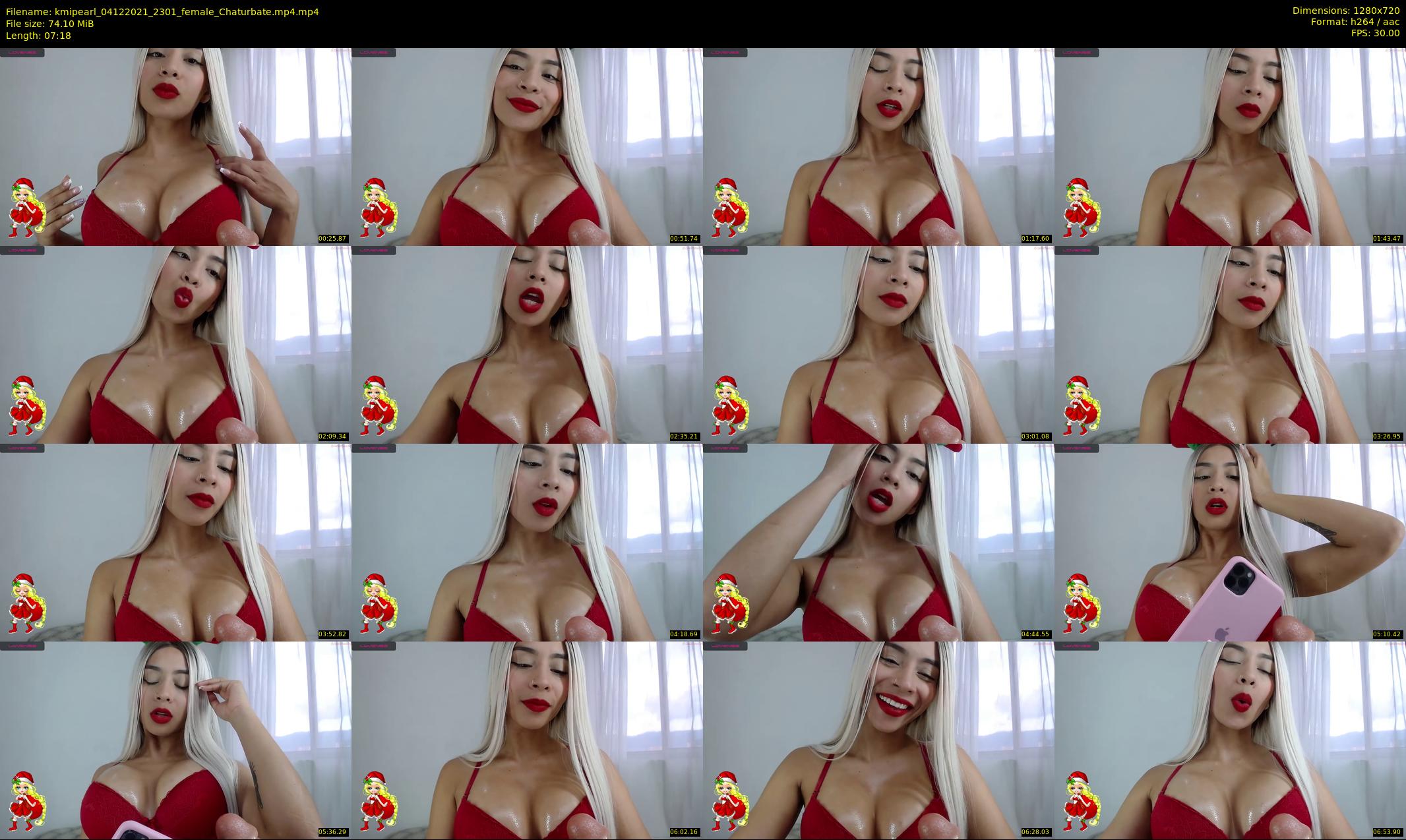 kmipearl — 8 minute Chaturbate female cam show recording, 720p, Dec 4, 2021