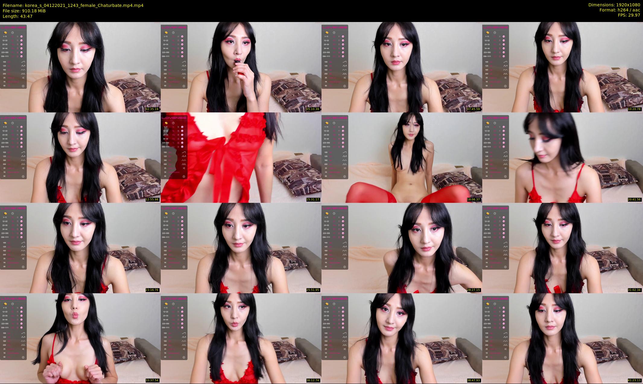 korea_s — 44 minute Chaturbate female cam show recording, 1080p, Dec 4, 2021