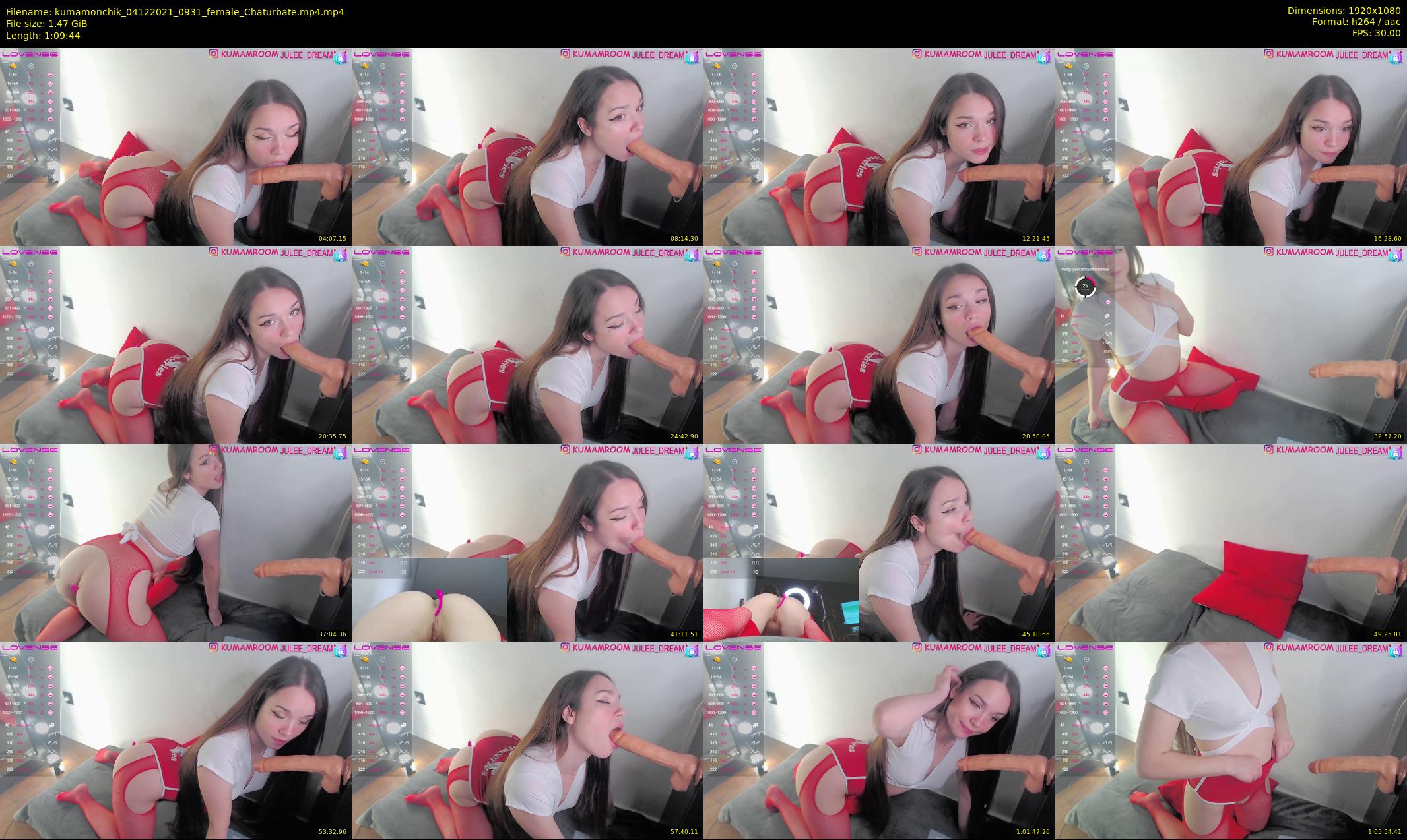 kumamonchik — 70 minute Chaturbate couple cam show recording, 1080p, Dec 4, 2021