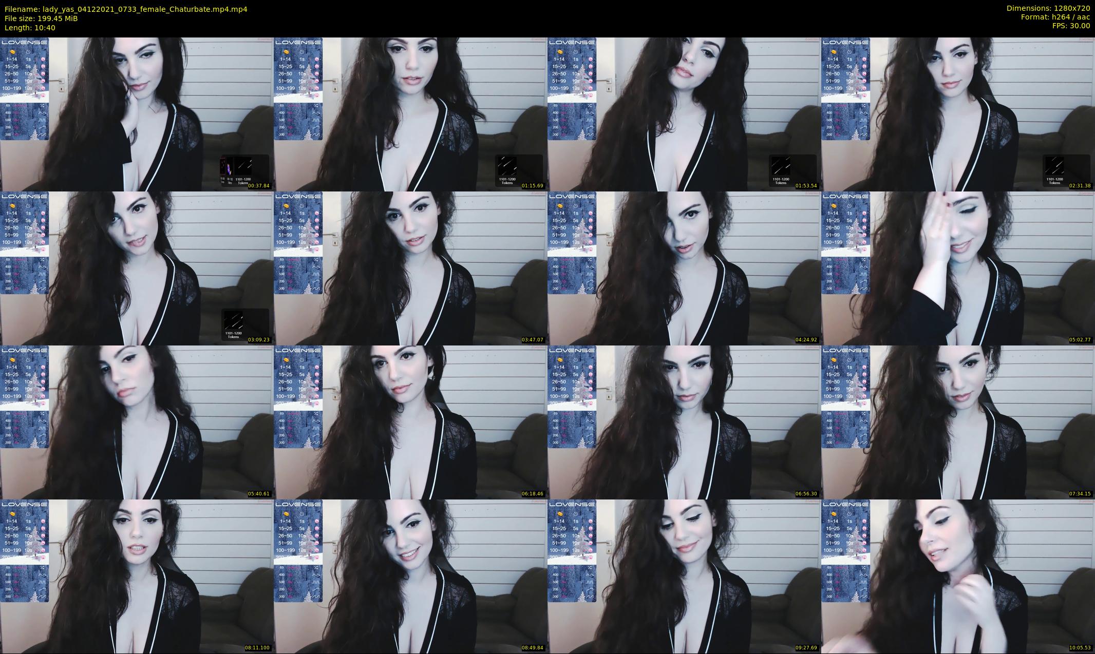 lady_yas — 11 minute Chaturbate female cam show recording, 720p, Dec 4, 2021