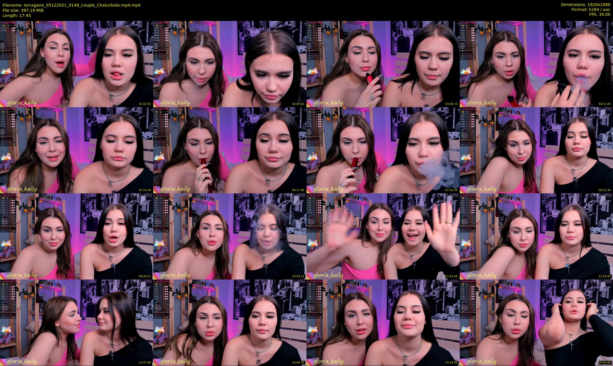 larragane — 18 minute Chaturbate couple cam show recording, 1080p, Dec 5, 2021