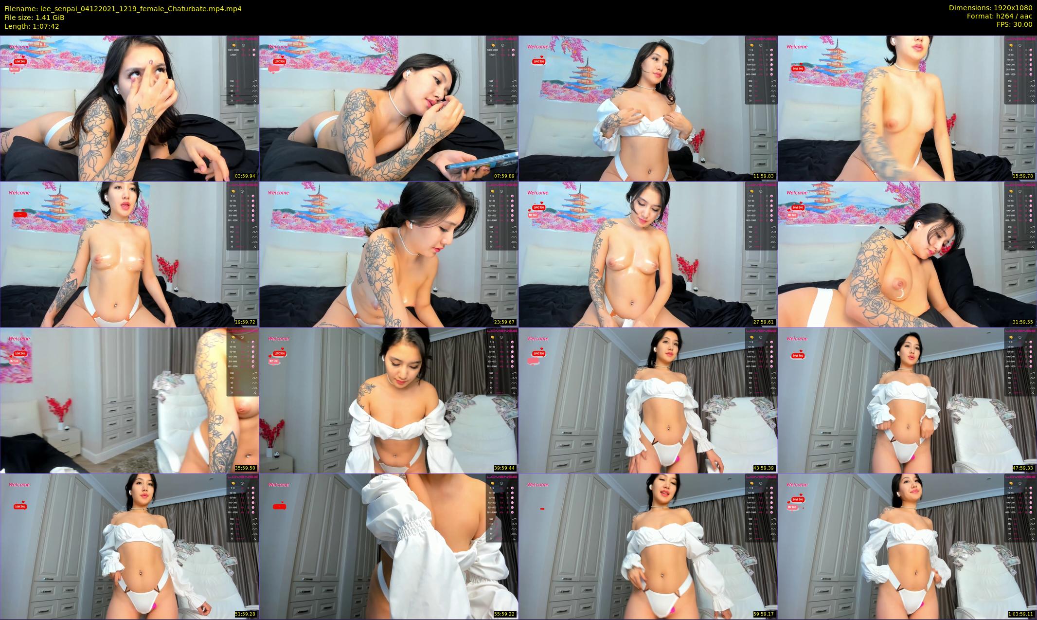 lee_senpai — 68 minute Chaturbate female cam show recording, 1080p, Dec 4, 2021