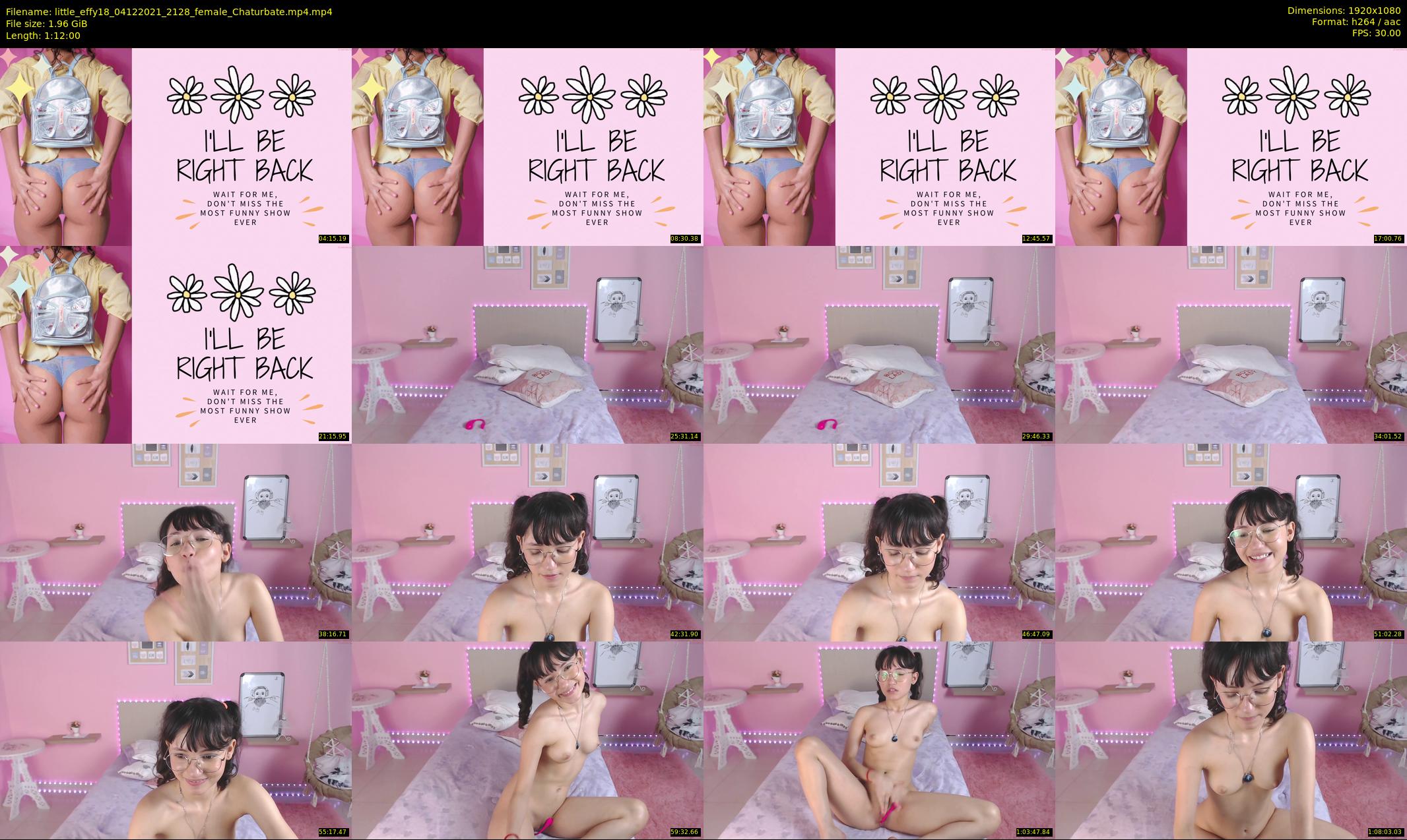 little_effy18 — 72 minute Chaturbate female cam show recording, 1080p, Dec 4, 2021