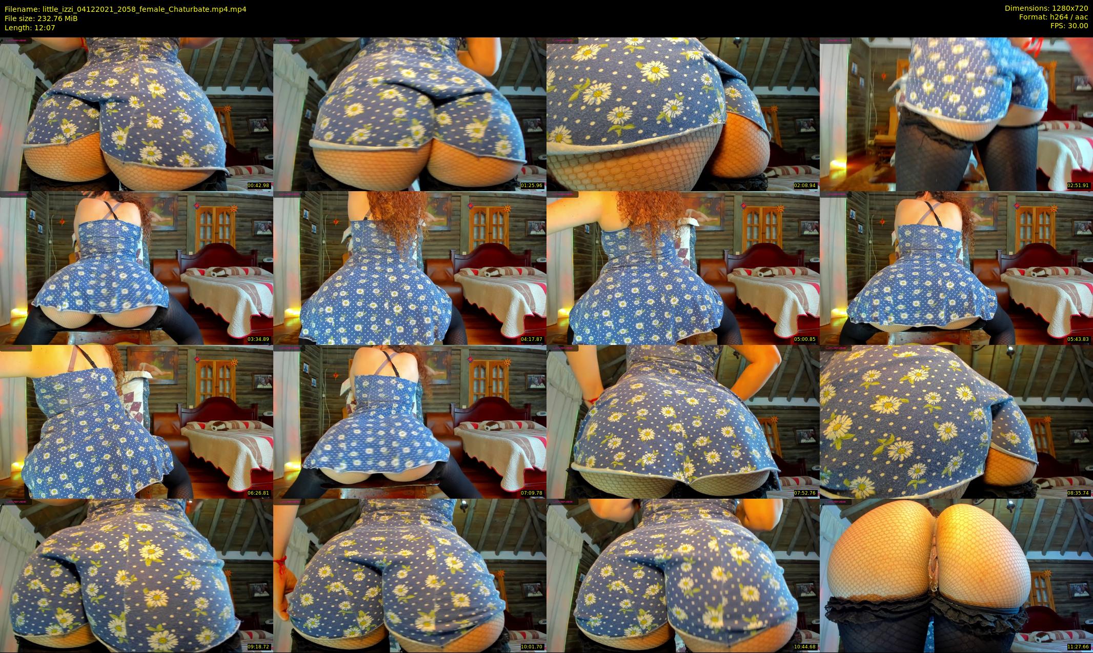 little_izzi — 13 minute Chaturbate female cam show recording, 720p, Dec 4, 2021