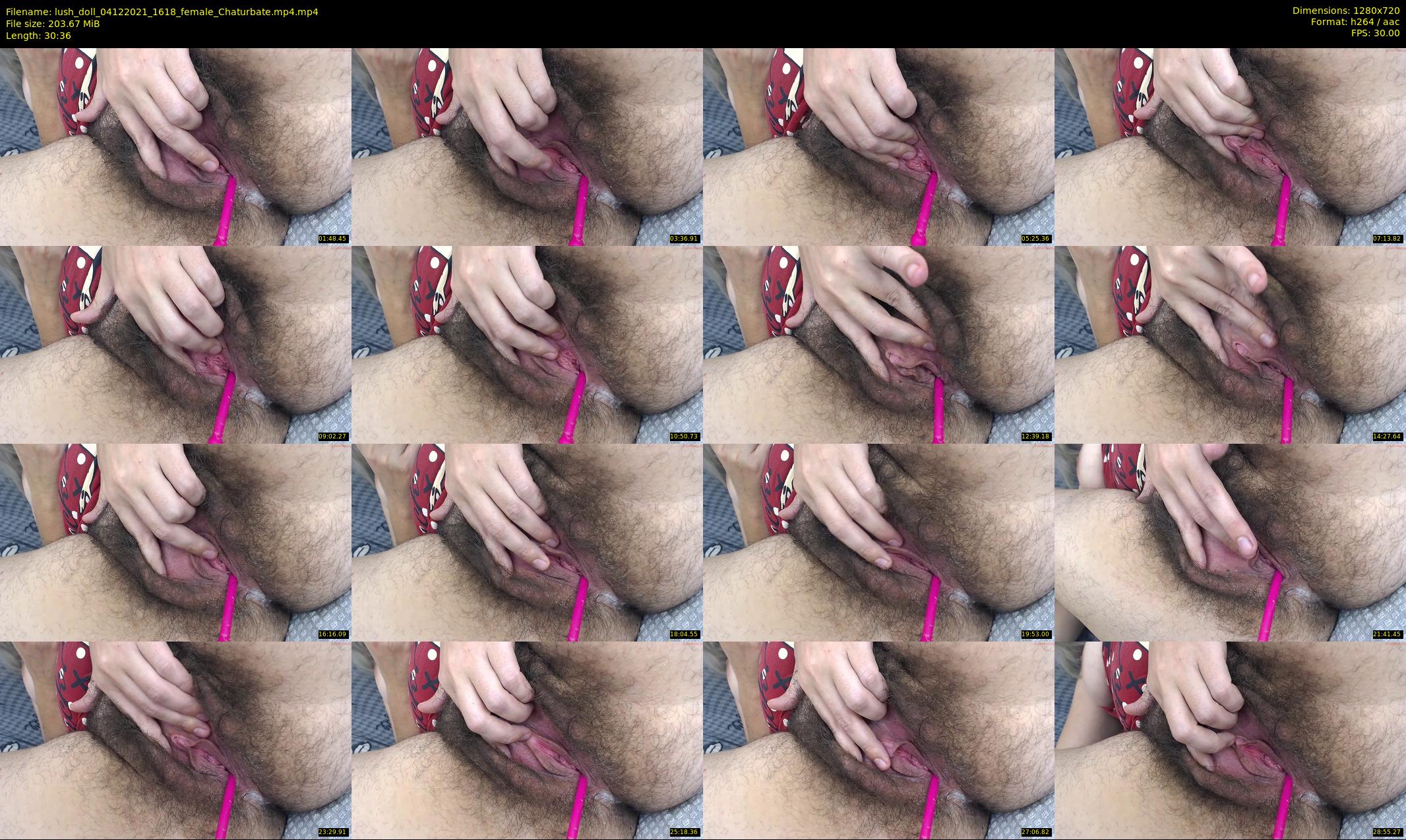lush_doll — 31 minute Chaturbate female cam show recording, 720p, Dec 4, 2021