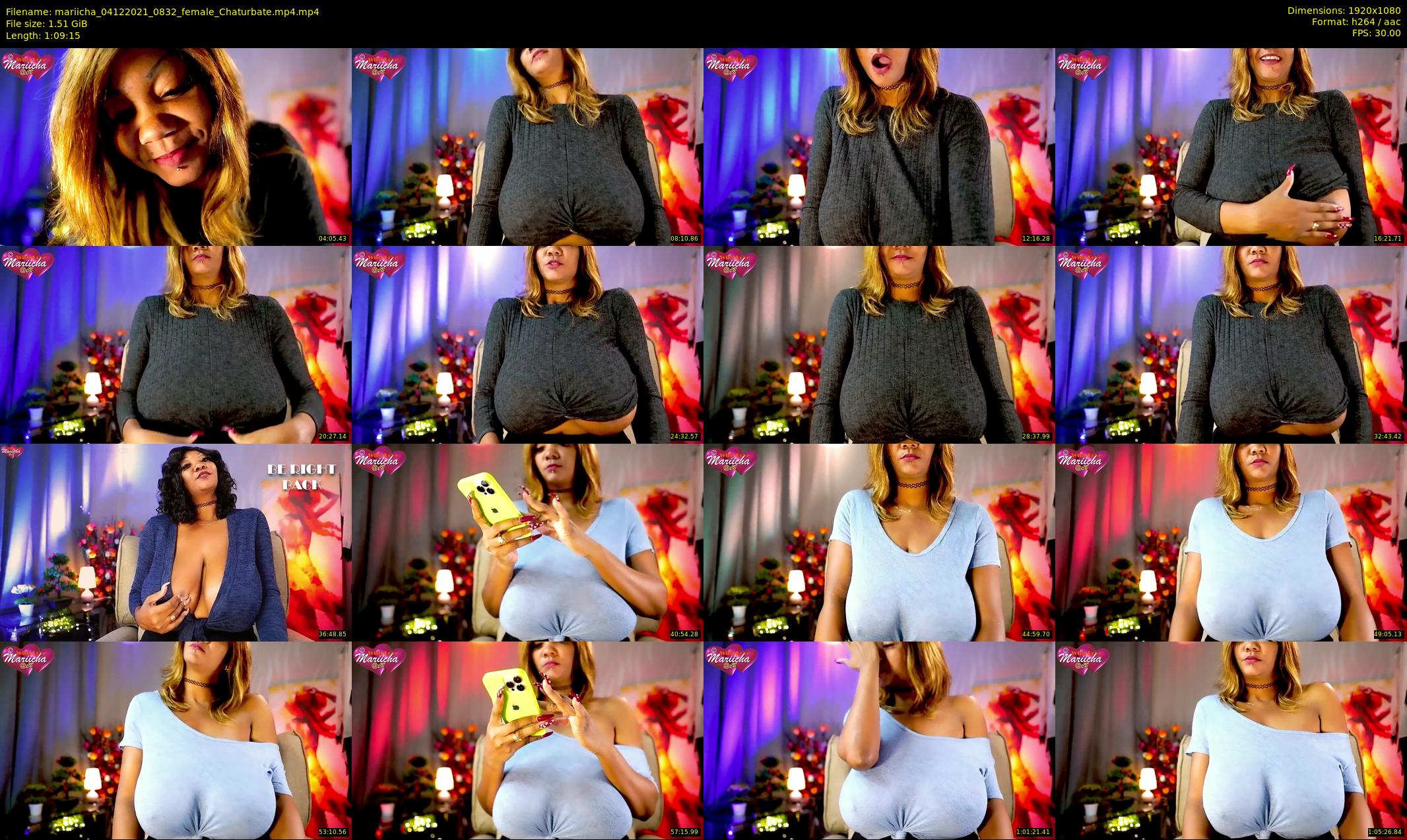 mariicha — 70 minute Chaturbate female cam show recording, 1080p, Dec 4, 2021